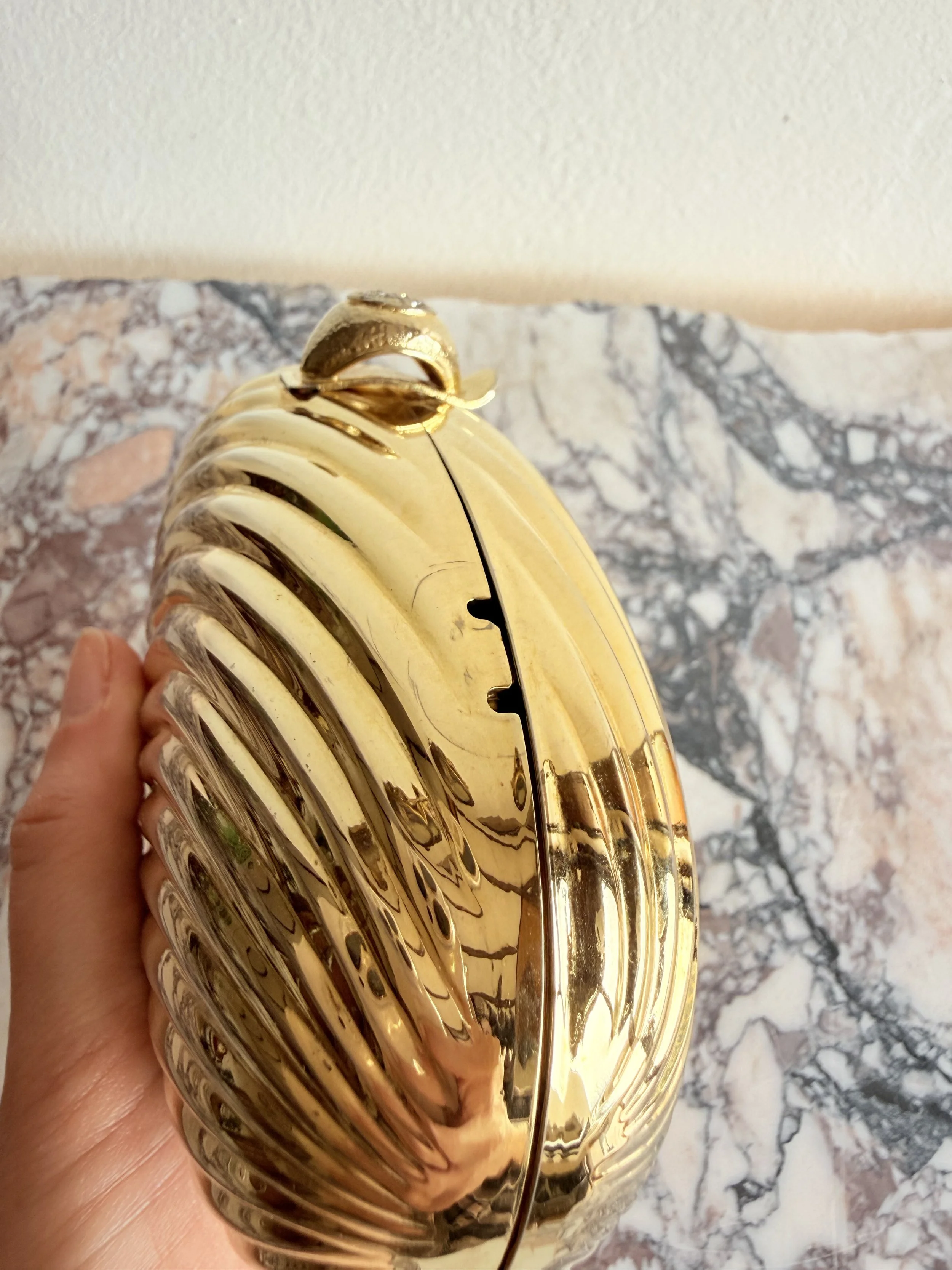 80s Gold Metal clutch with strass 6.jpeg