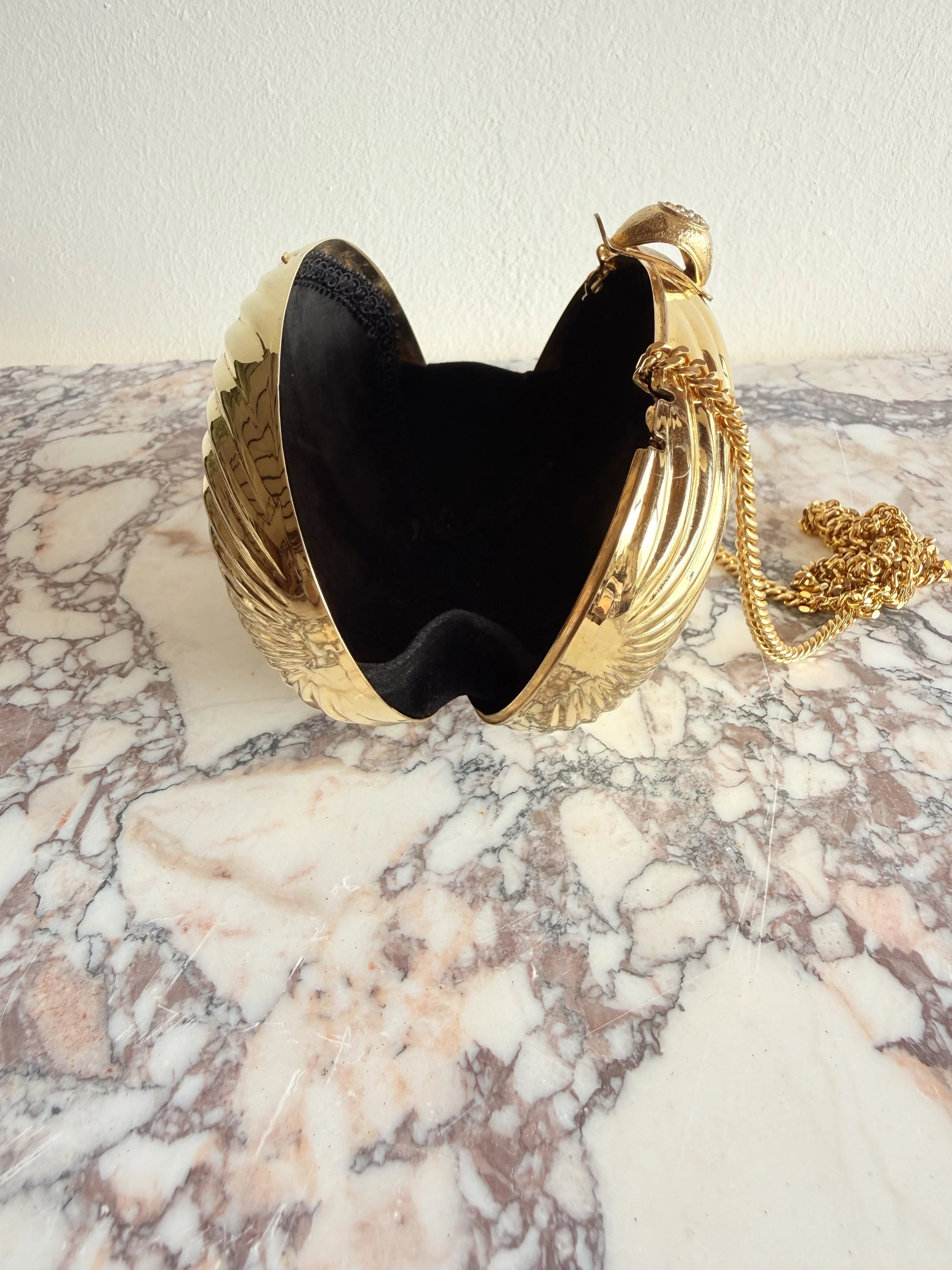 80s Gold Metal clutch with strass 9.jpeg