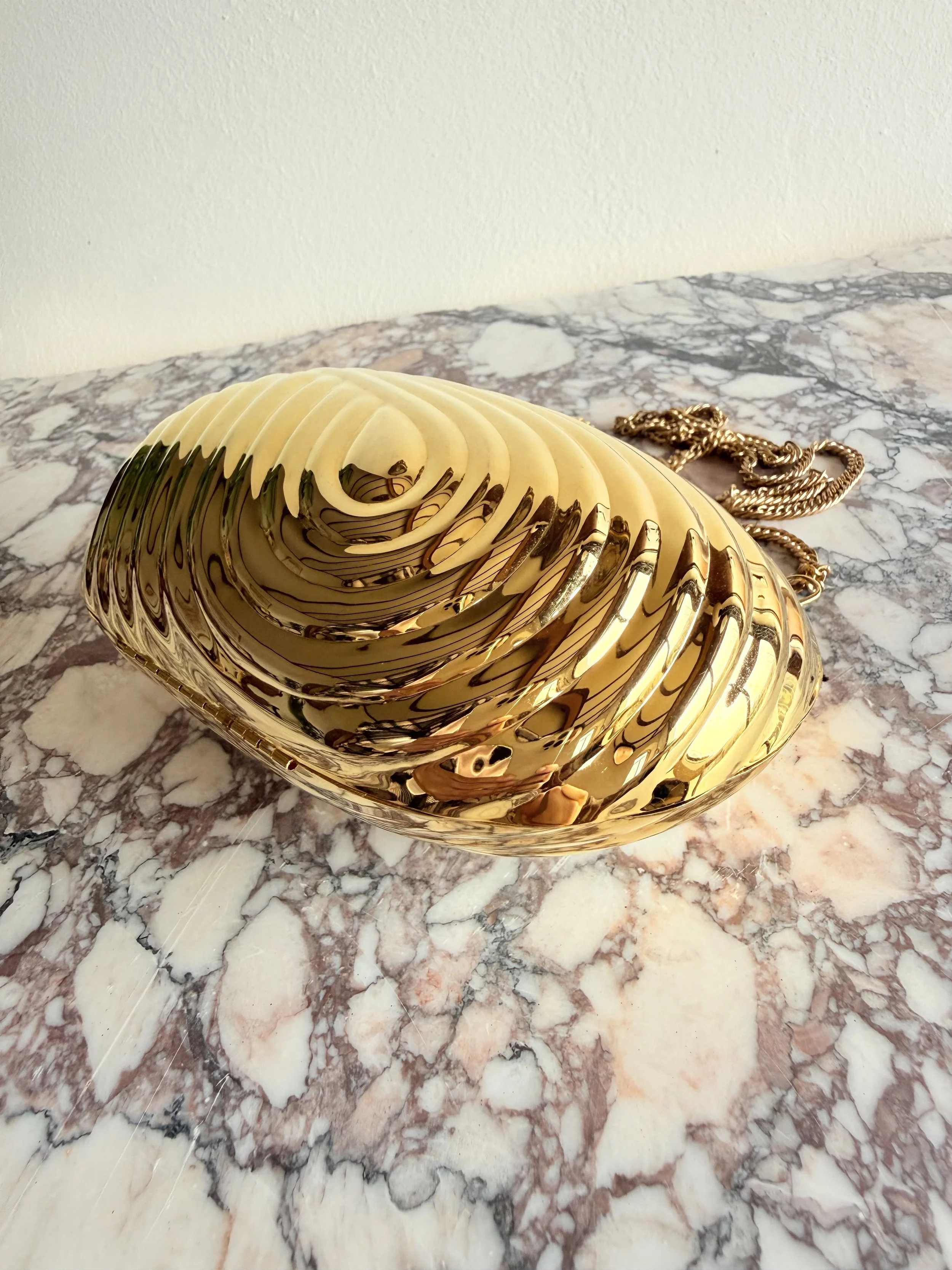 Gold Metal Swirly Clutch 9.jpeg