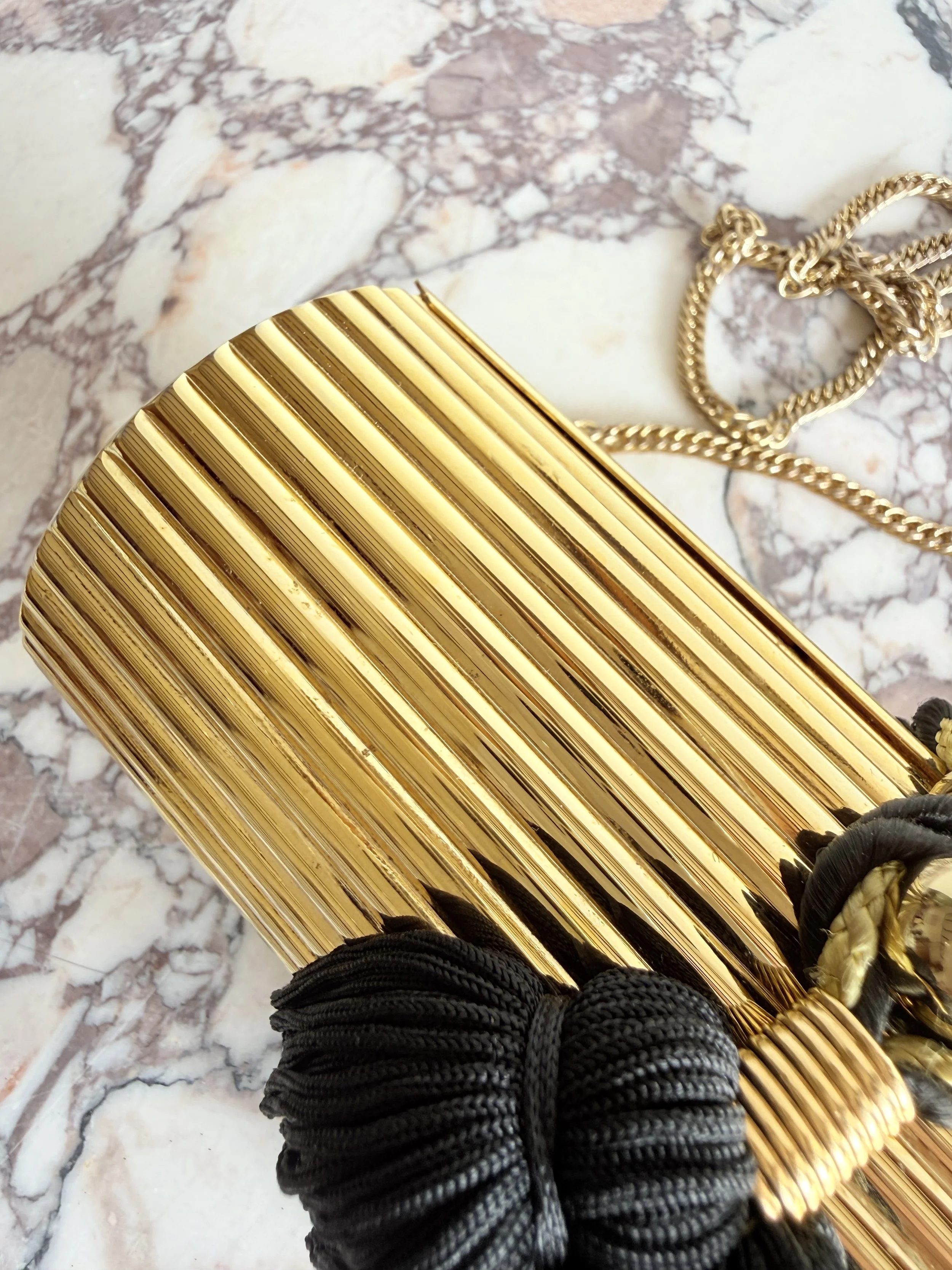 Gold Metal Tassel Minaudière 9.jpeg