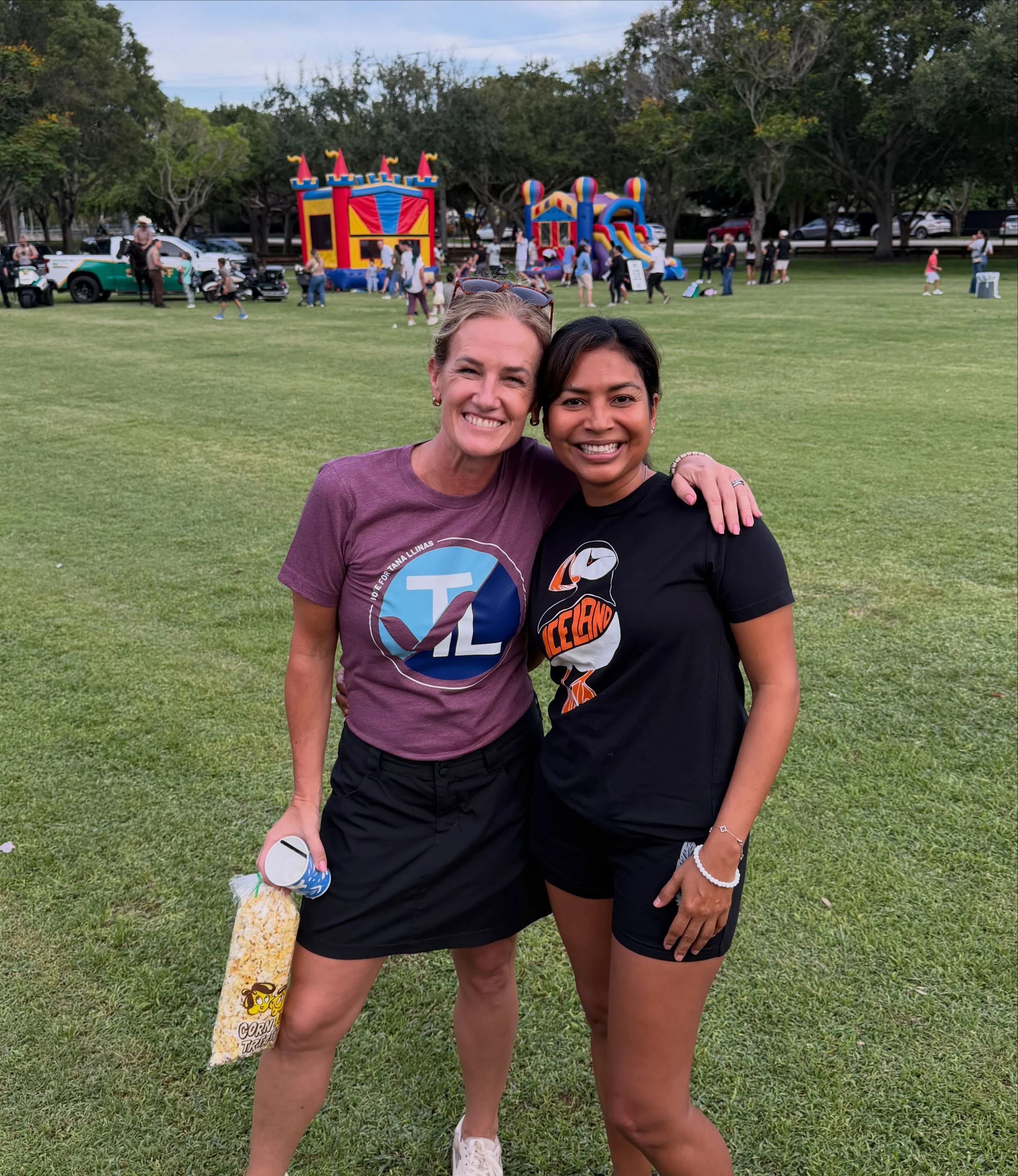 National night out at Coral Reef Park.