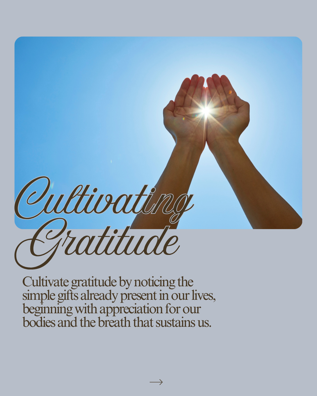 Episode Five - Tracy and Heather talk about gratitude episode artwork