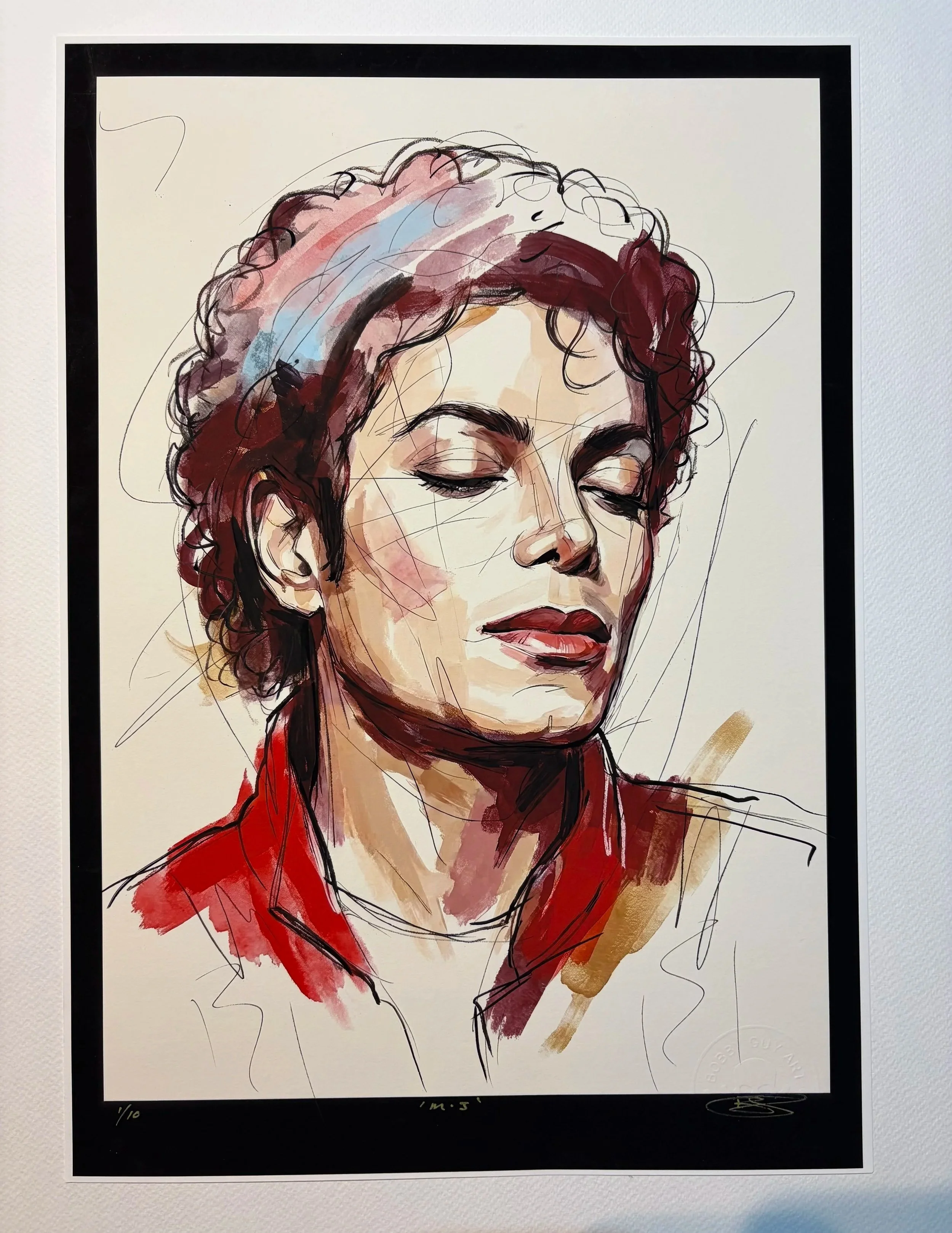 Ltd Edition Michael Jackson Giclée Print