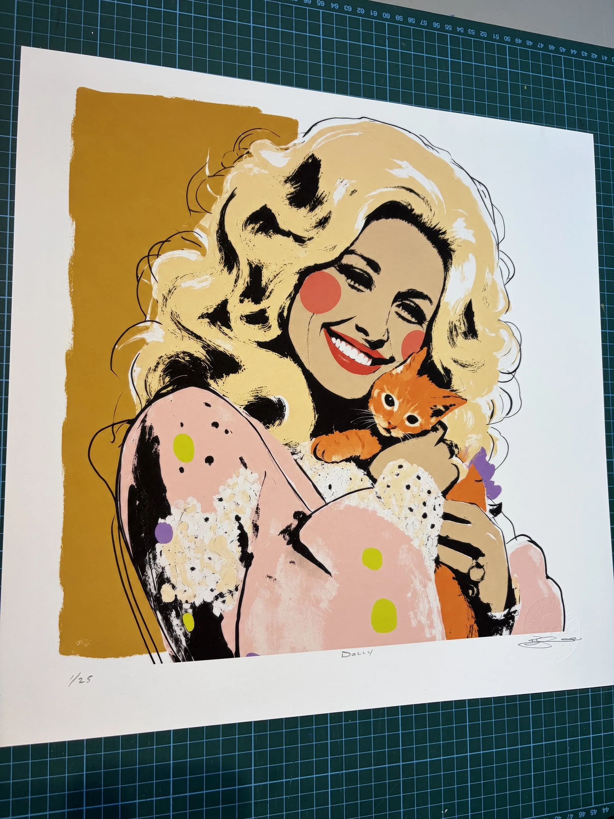 Dolly Parton Limited Edition Giclee Print