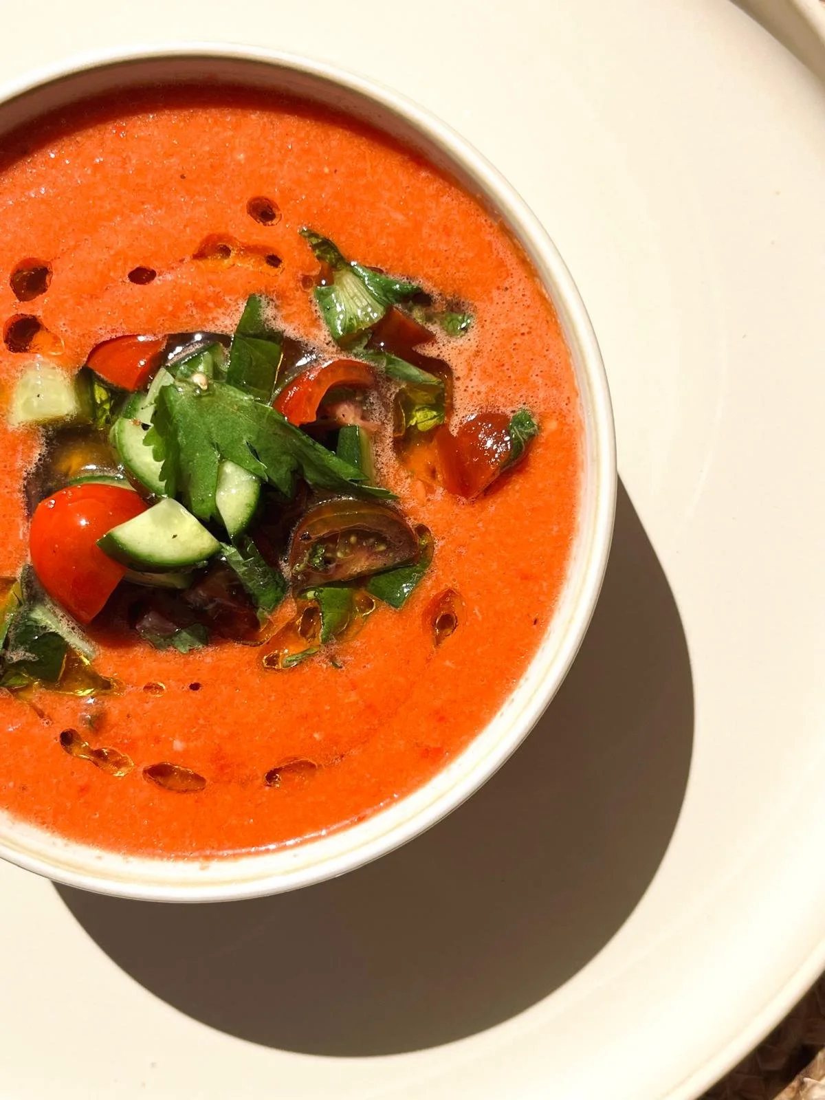 LATE SUMMER GAZPACHO IN ANDALUCIA