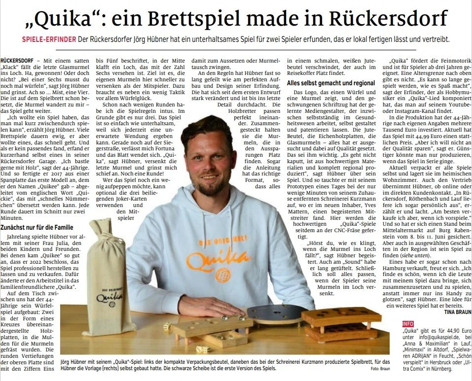 Presse "Quika Das Original"