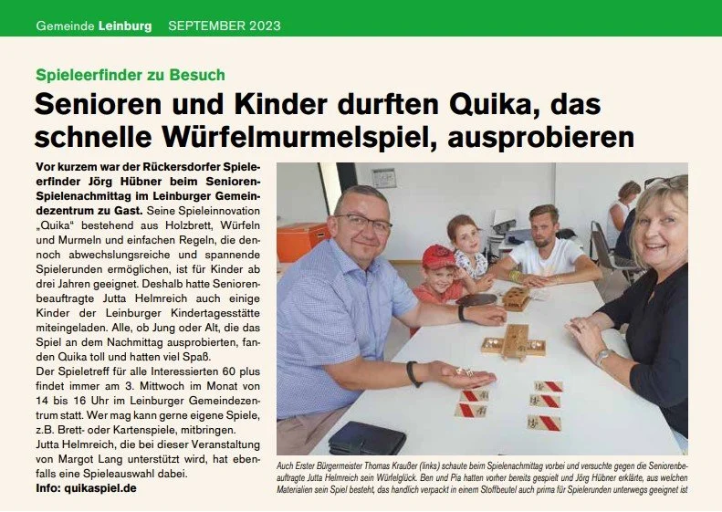 Presse "Quika Das Original"