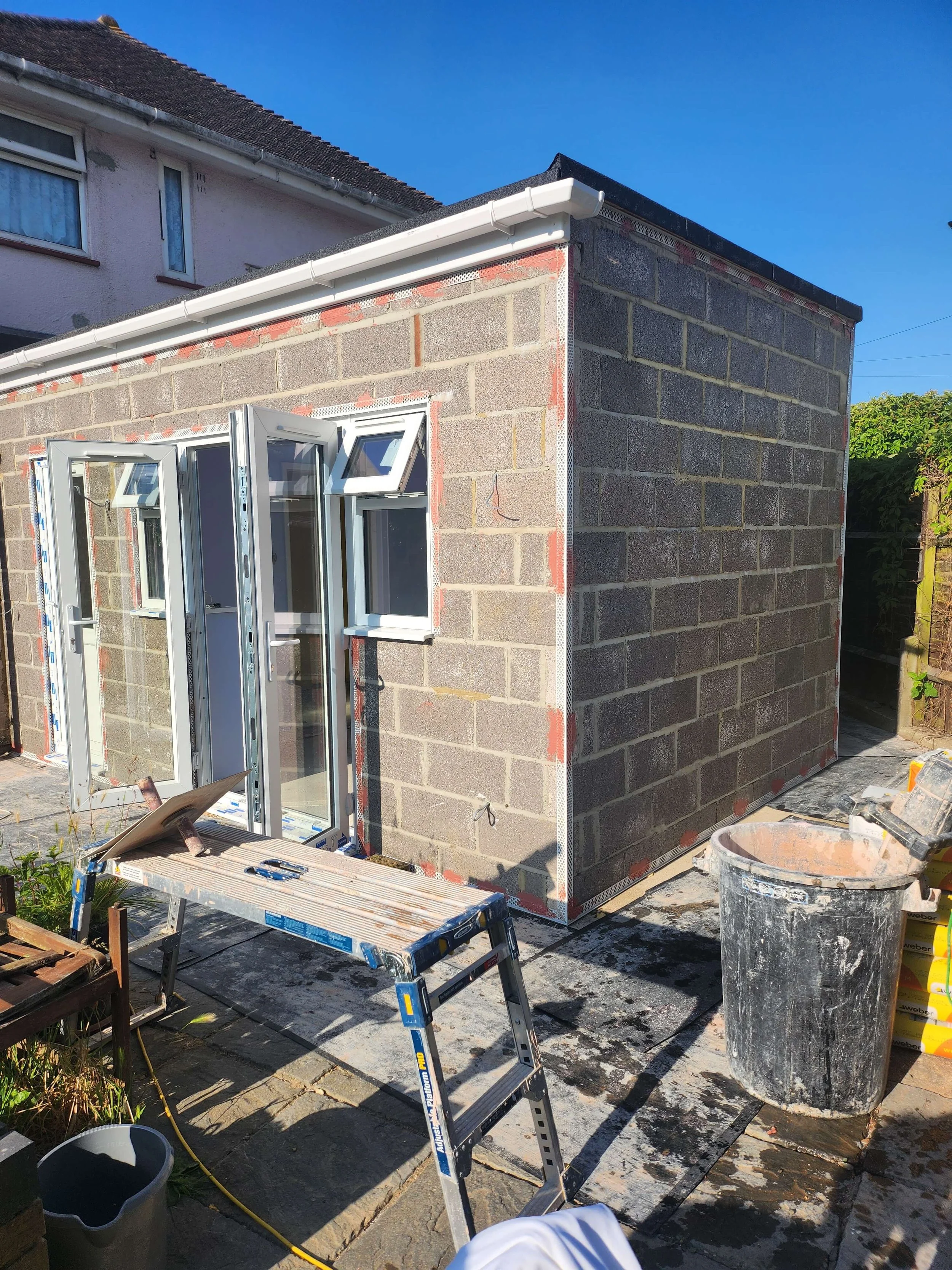 Prep of Rose Weber monocouche render