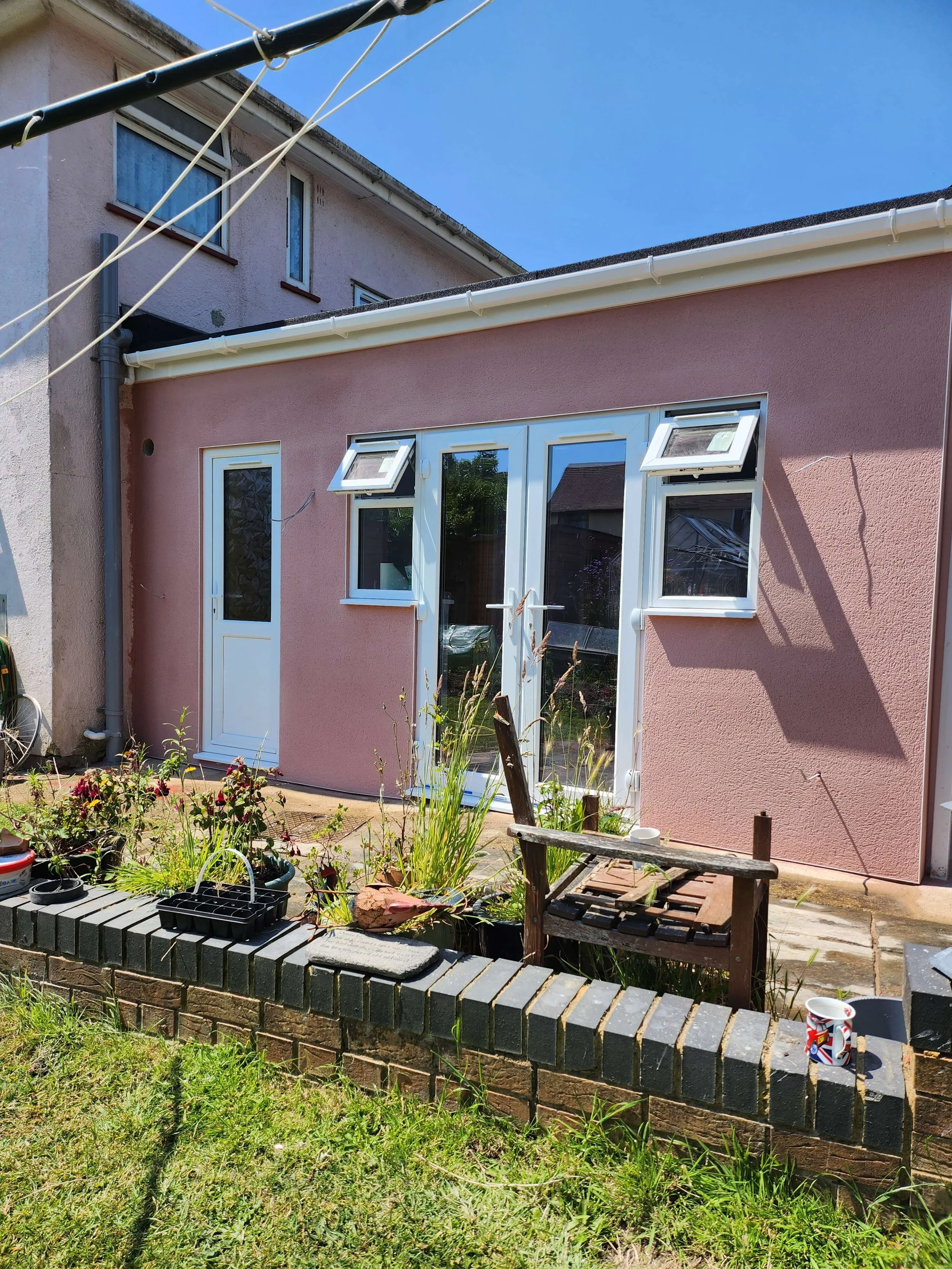 Completed Rose Weber monocouche render