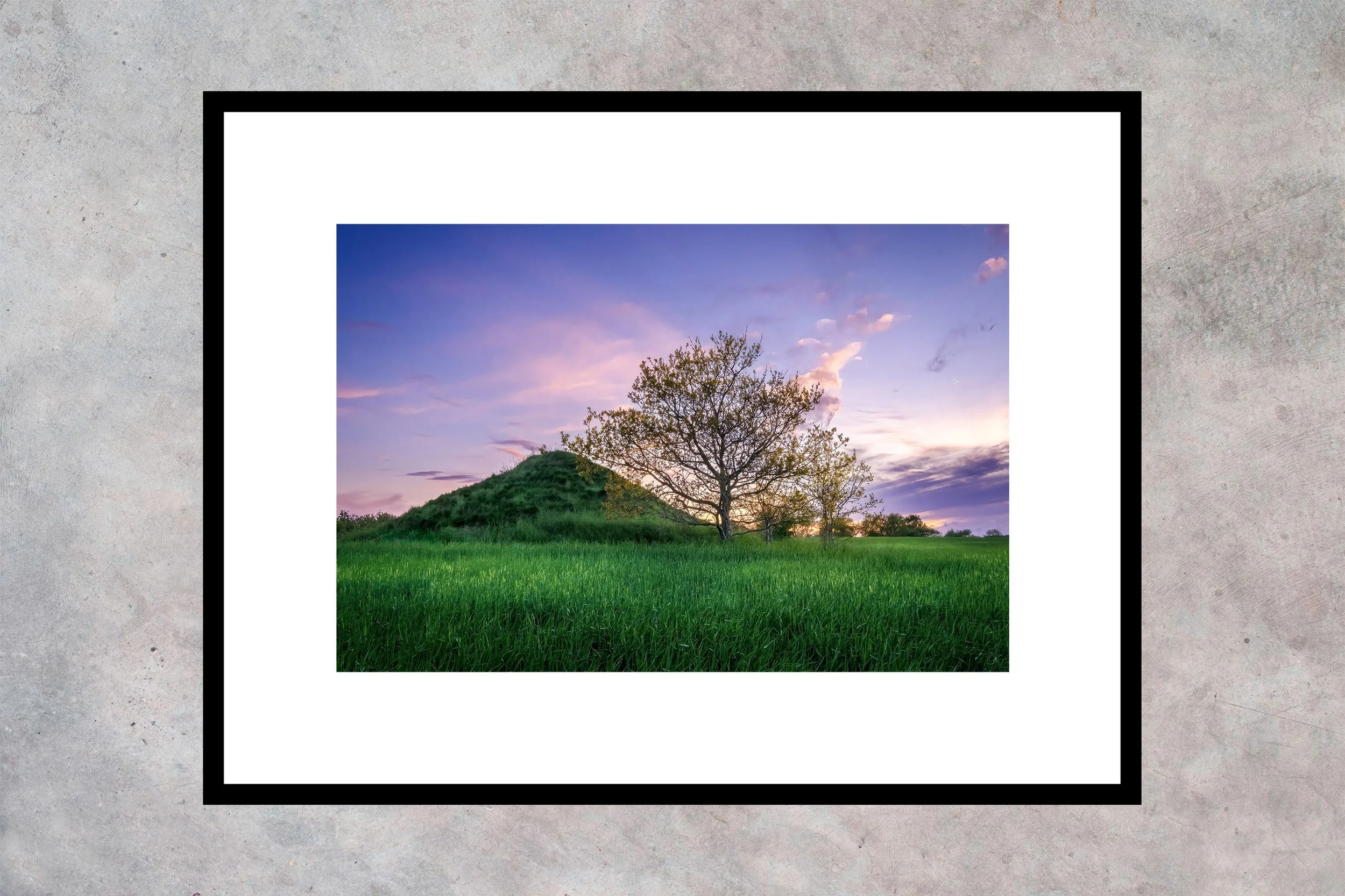 Gravhøjen Ramme m passepartout 2-3 Horisontal.jpg