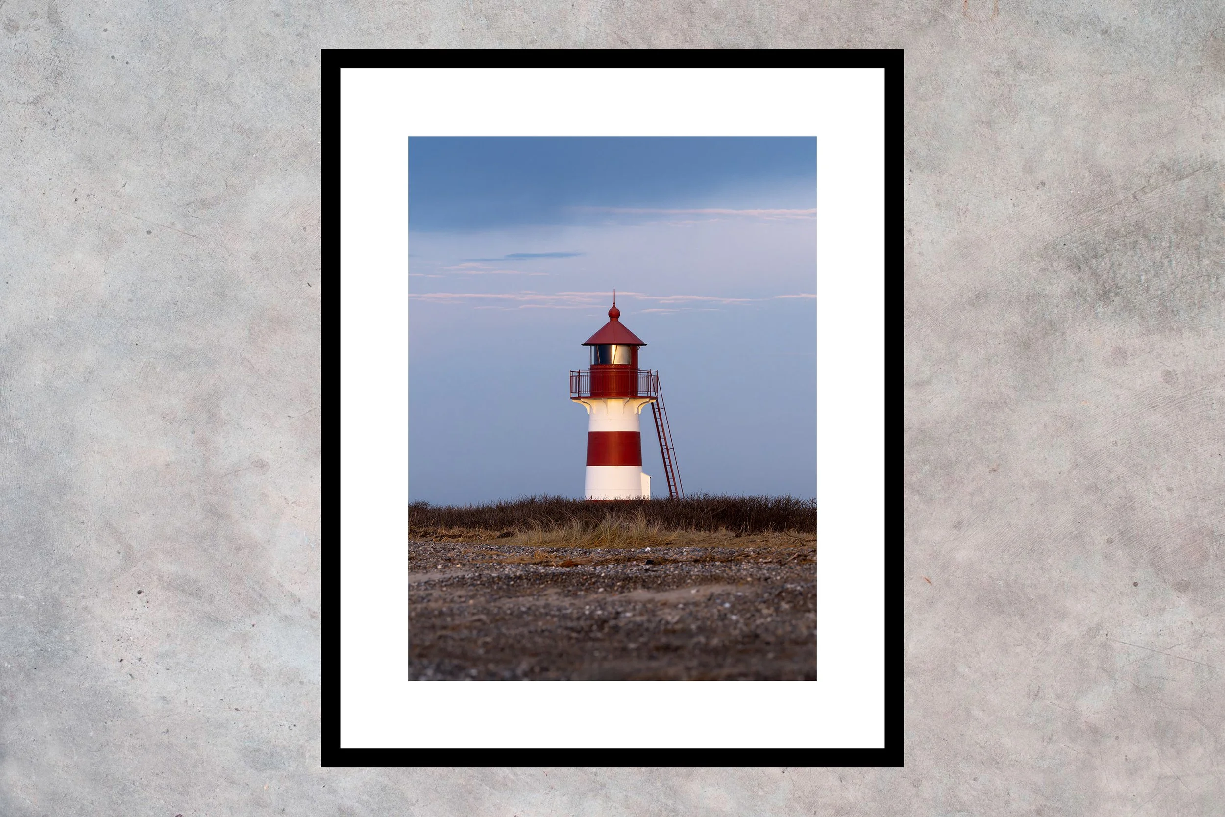 Grisetåodde Fyr - Produkt Ramme m passepartout 3-4 Vertikal.jpg