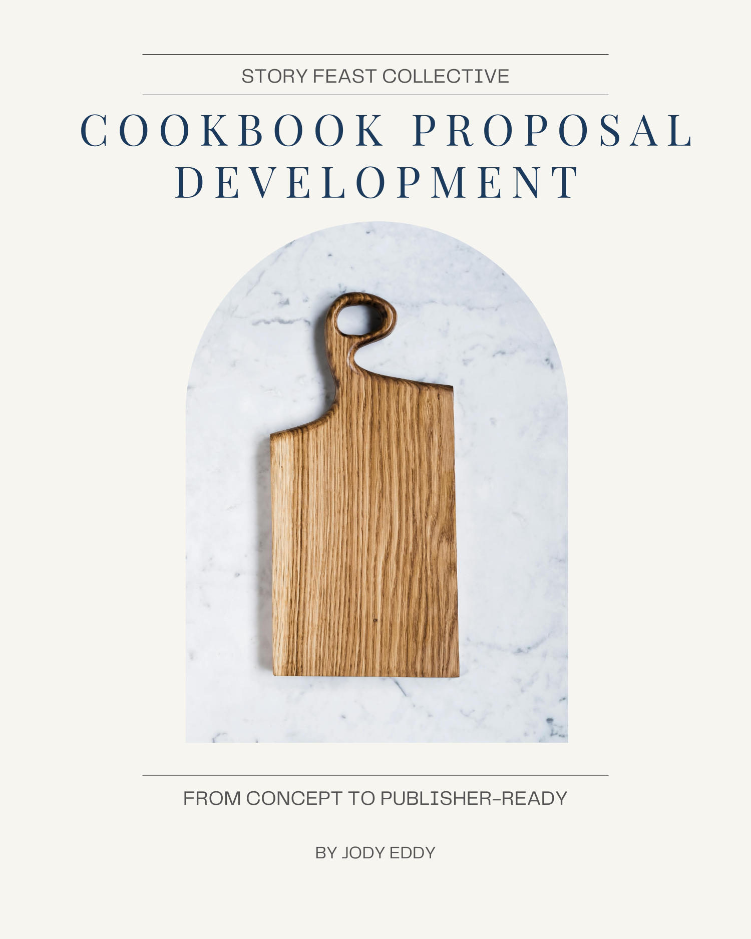 Cookbook Proposal Development