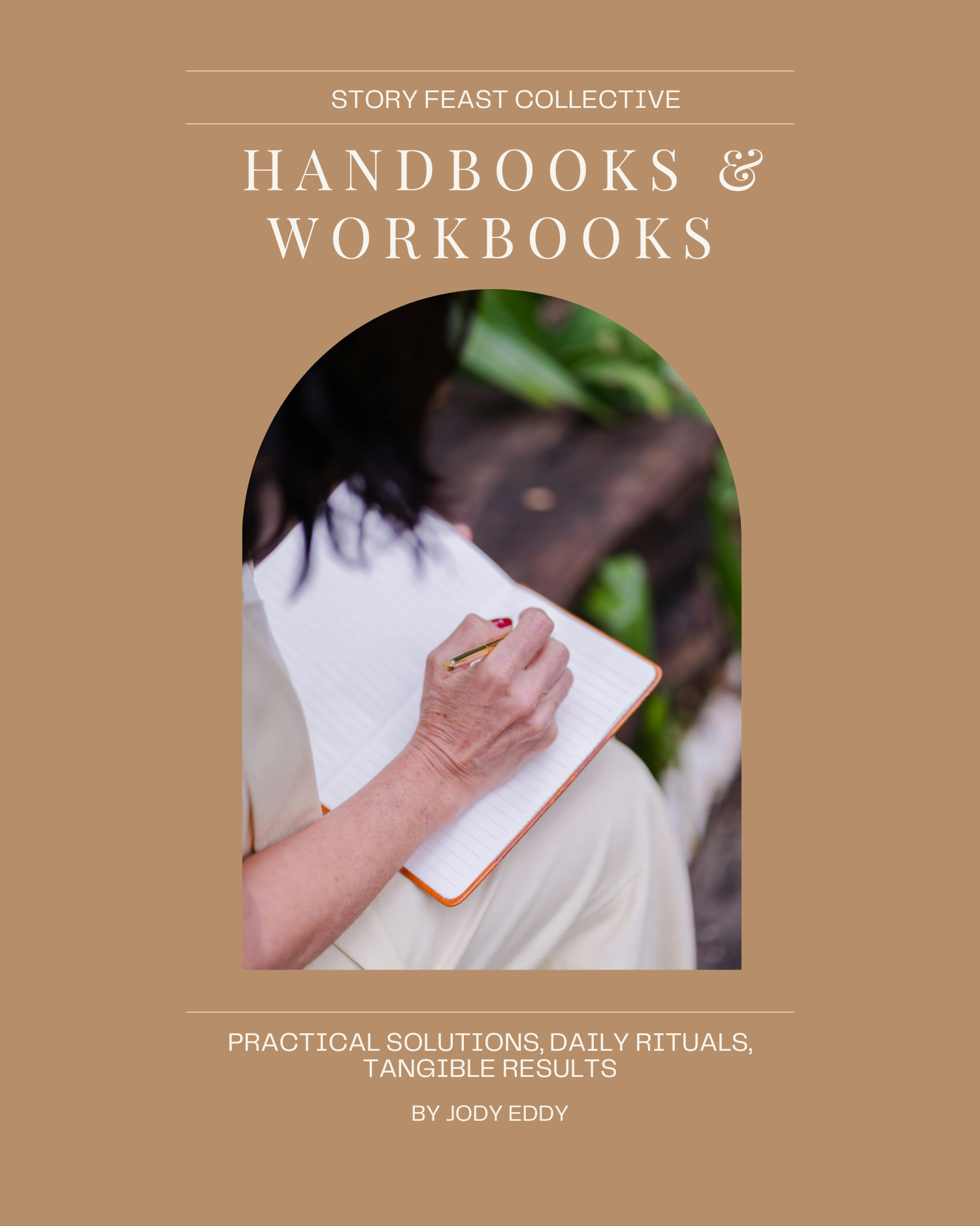 The Monastery Method and Cookbook Writing Masterclass handbook covers — practical guides for modern living and cookbook publishing