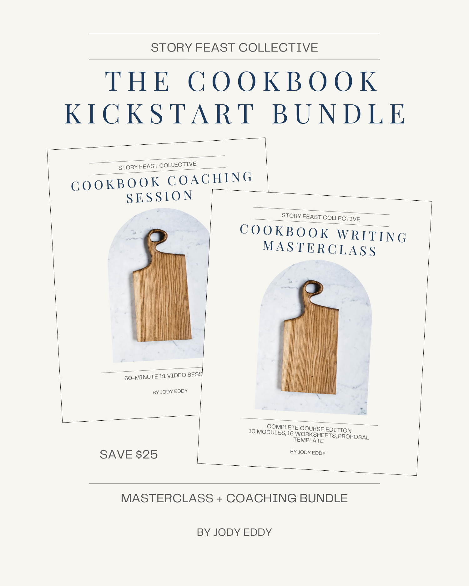 The Cookbook Kickstart Bundle: Masterclass + 60 Minute 1:1 Coaching Session - $165