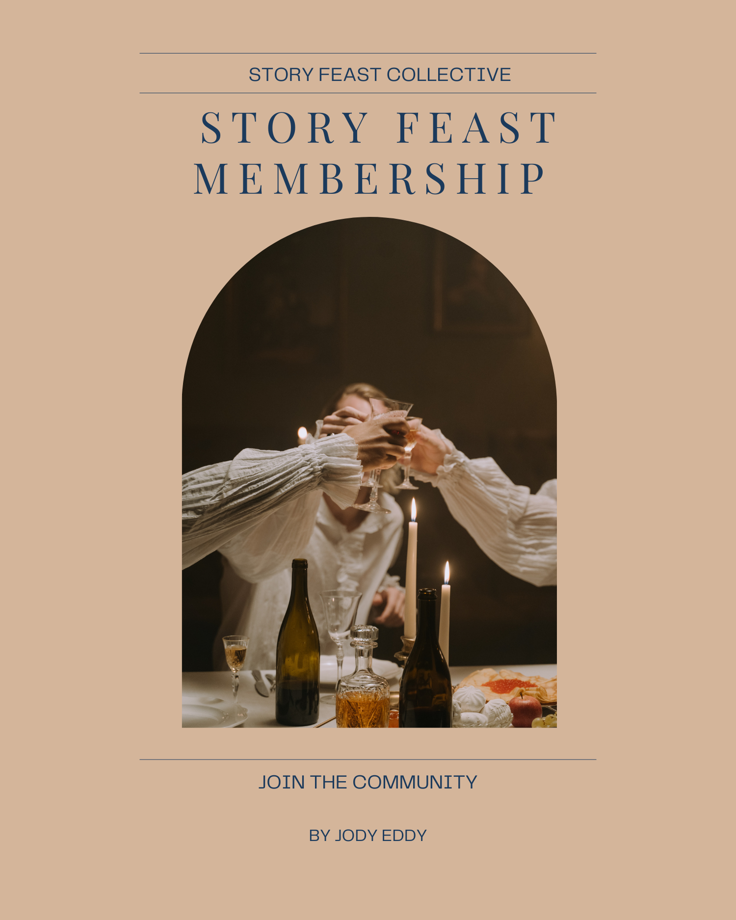 Story Feast Membership — a global online community for food writers and cookbook authors with weekly interviews writing sessions and exclusive content