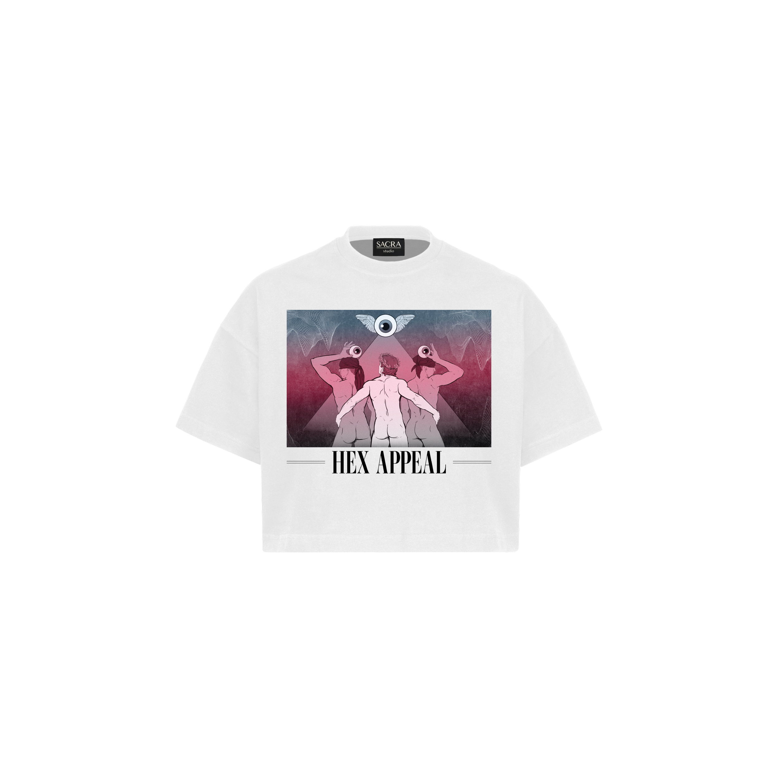 Hex Appeal // Printed Cropped Tee