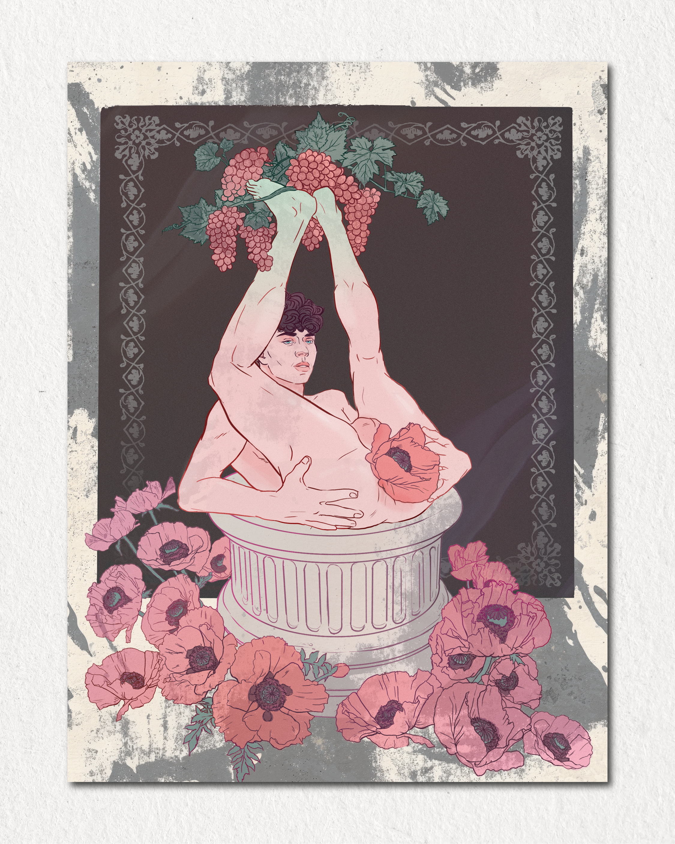 Bacchanalia | Fruit Bowl // Premium Art Print