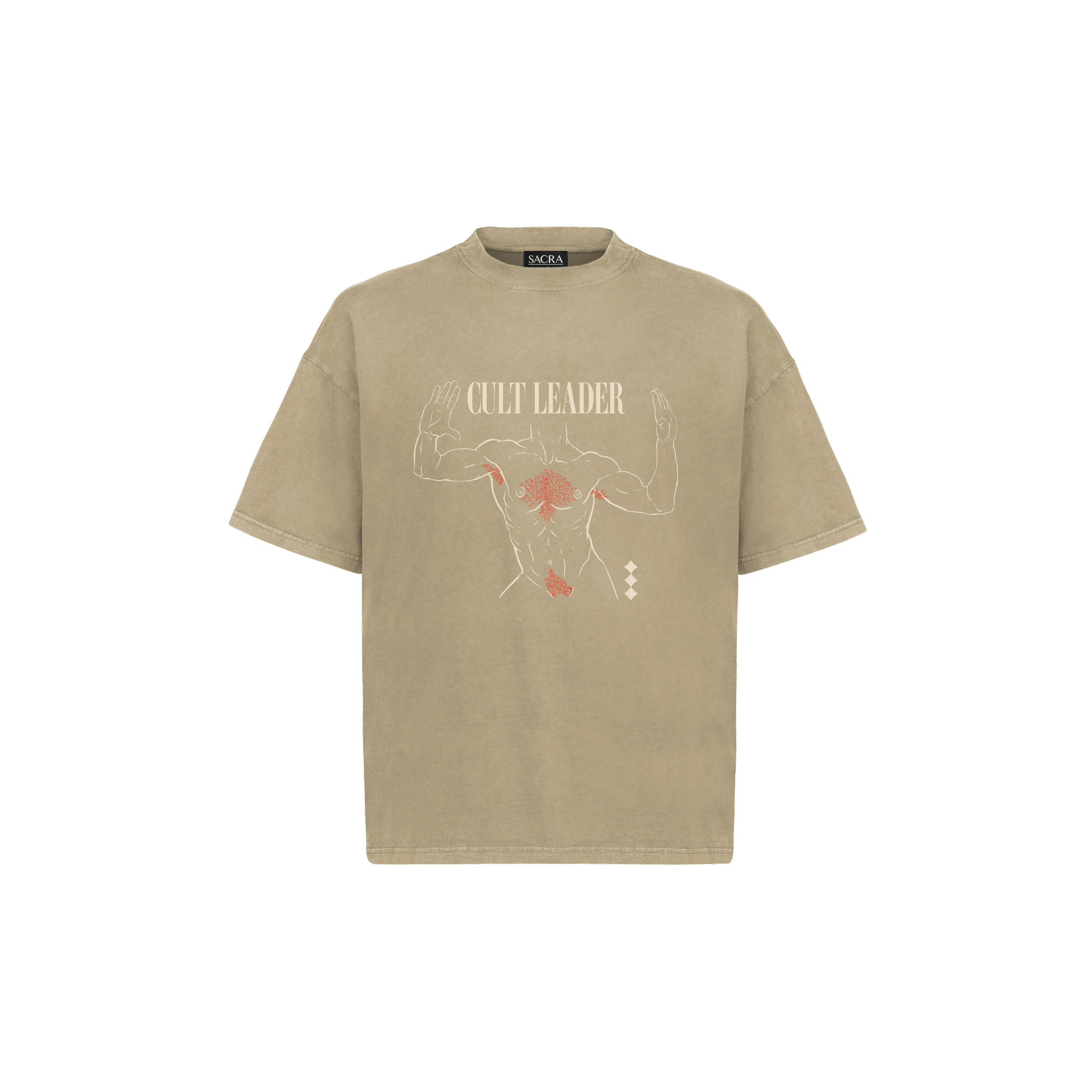 Cult Leader | Figure // Printed Boxy T-Shirt