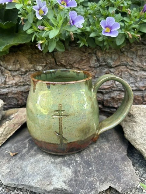 PREORDER - Orthodox Cross Mug (Thin Cross)