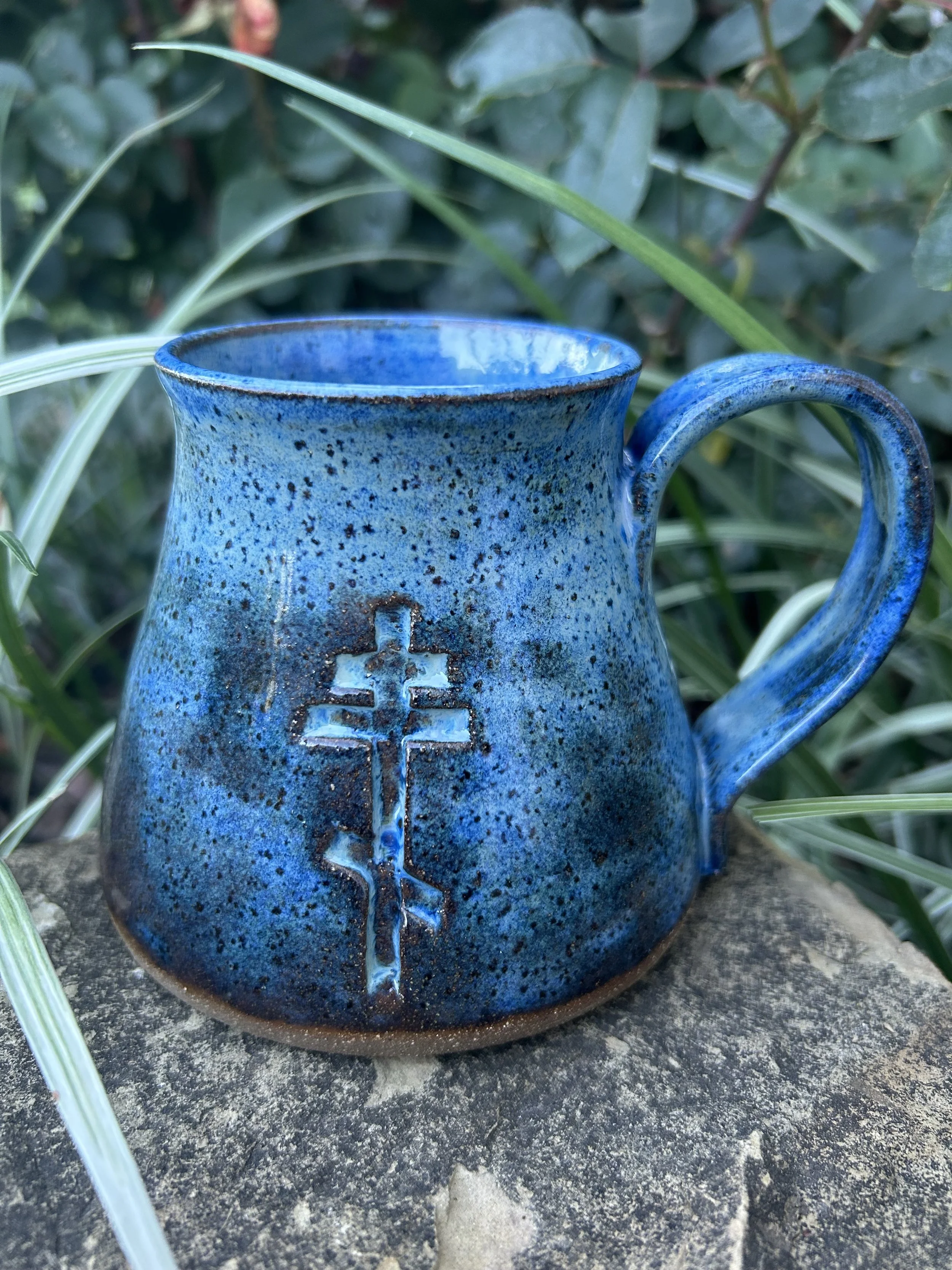 Mug with Orthodox Cross