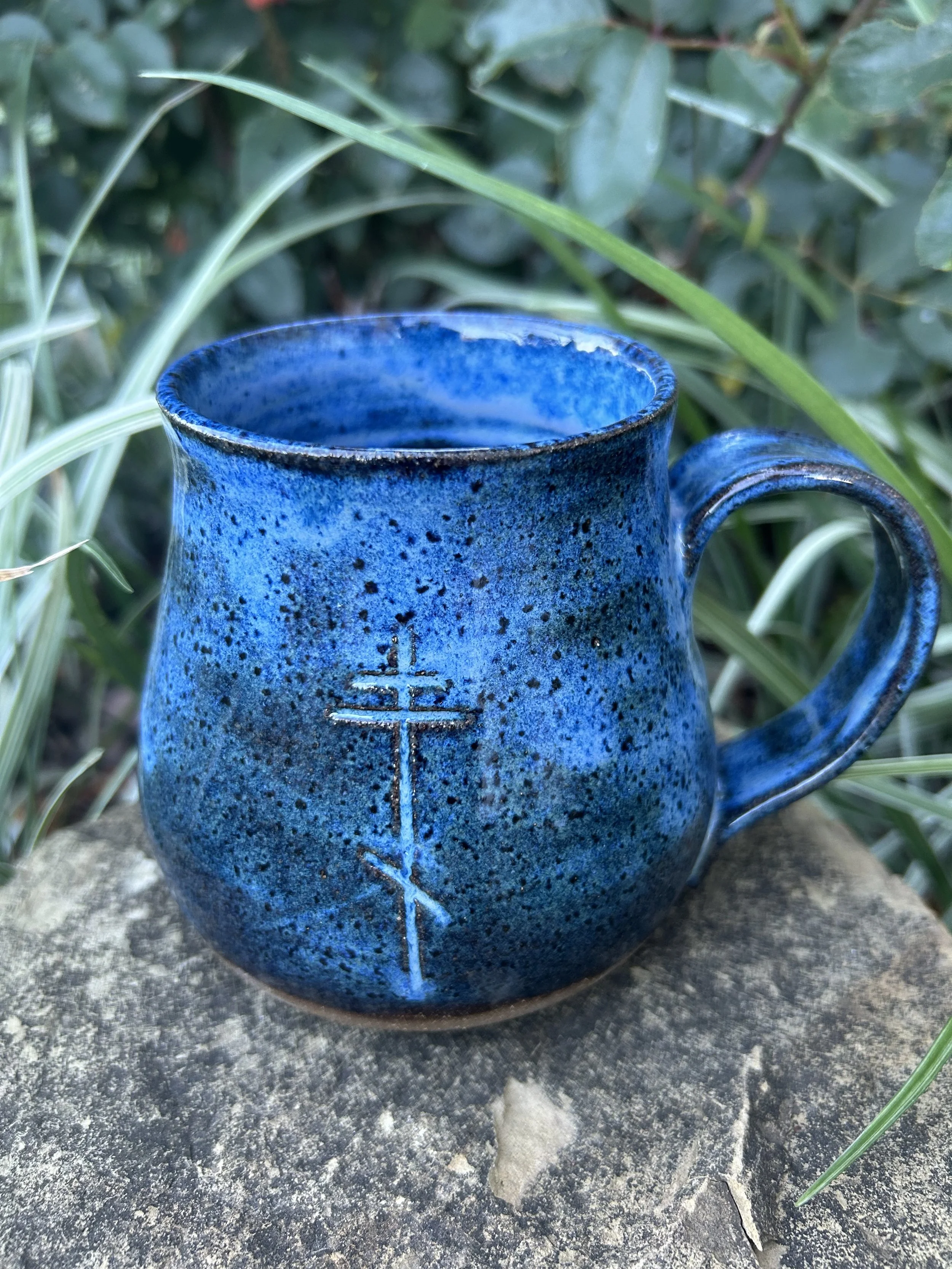Mug with Orthodox Cross