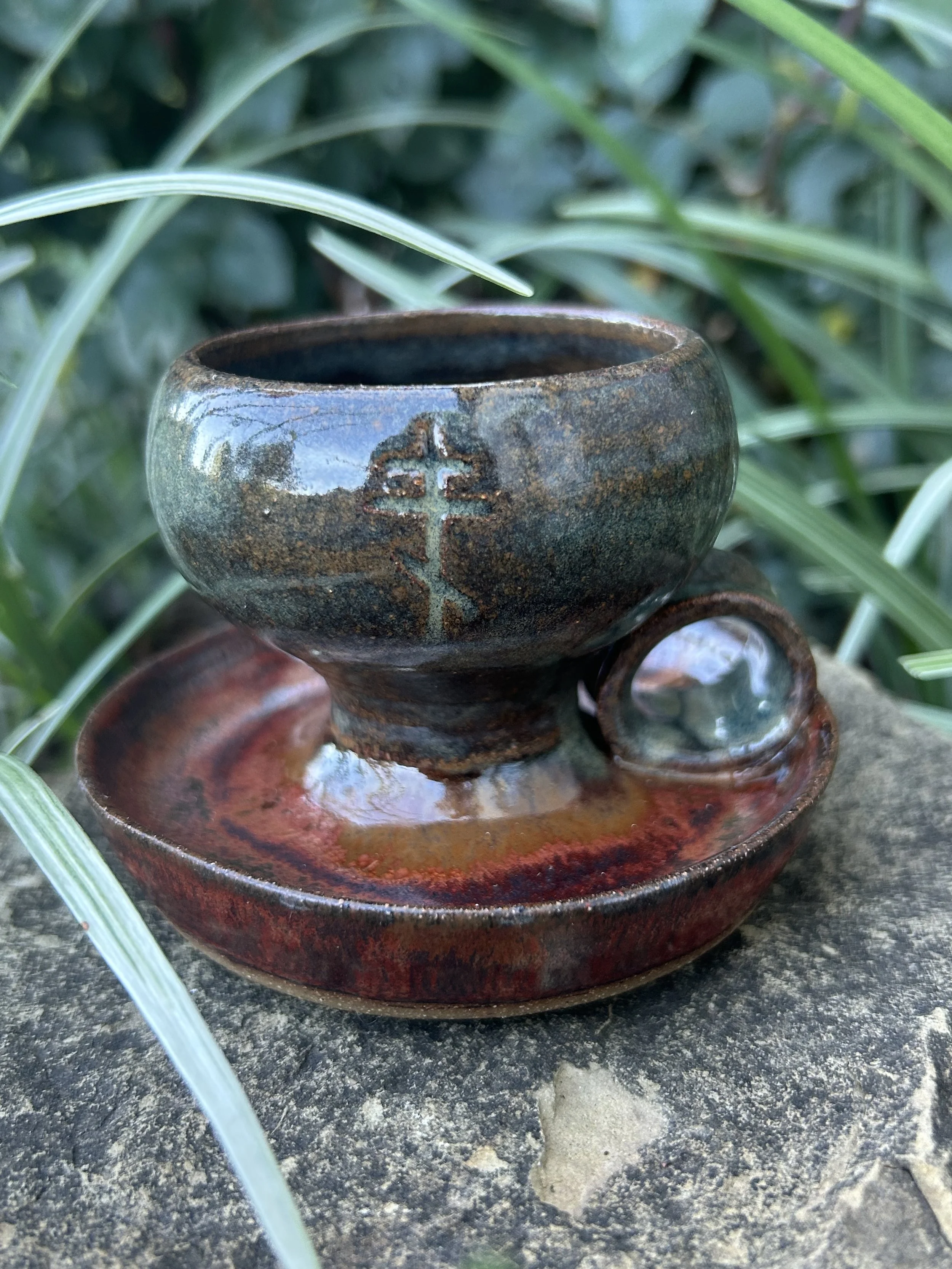 Censer with Orthodox Cross
