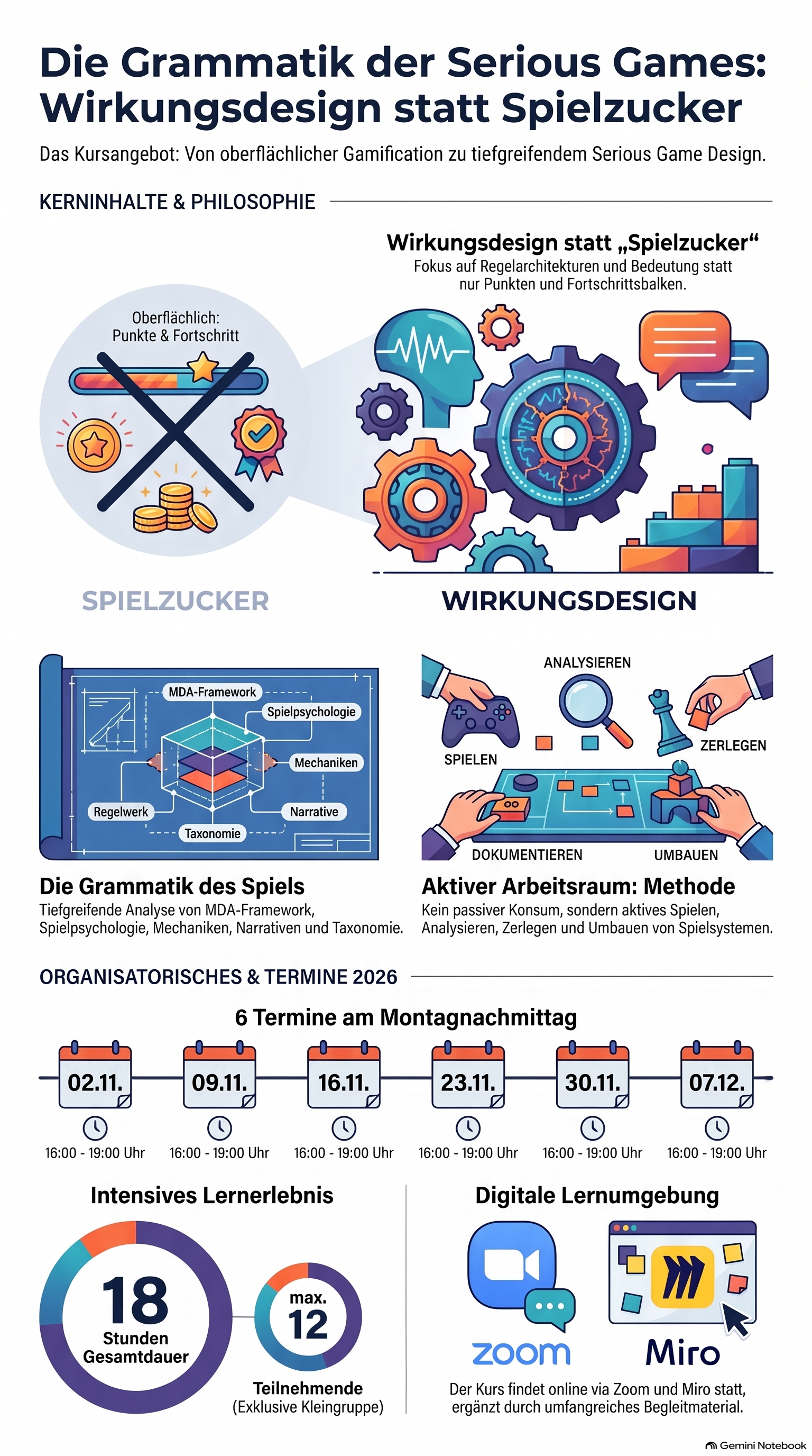 Die Grammatik der Serious Games: Mechaniken, Motive, Narrative und Wirkungsdesign