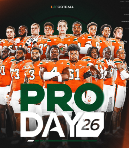 Miami’s Pro Day Sent a Message - “The U” Is Back