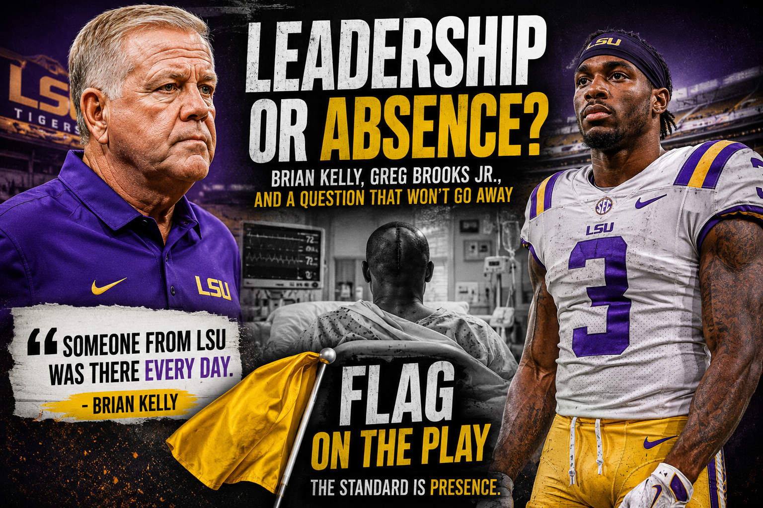 Brian Kelly May Not Have Abandoned Greg Brooks Jr. But His Words Sure Sound Like He Did