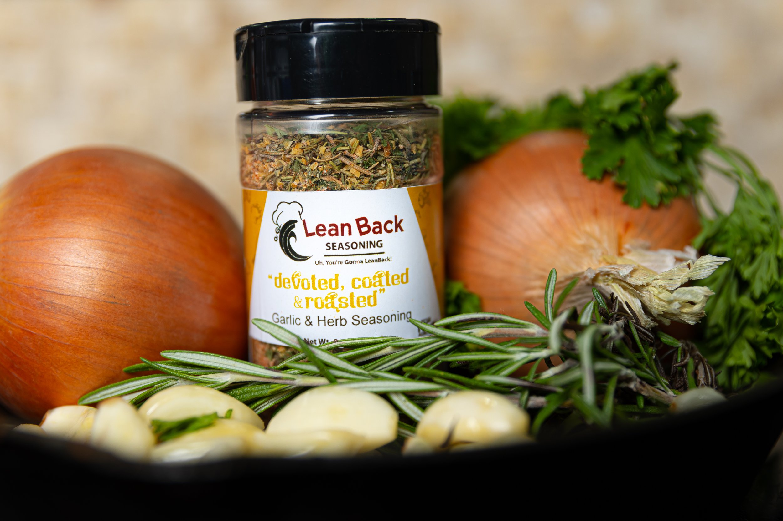 LeanBack Seasoning: “Devoted, Coated, & Roasted”