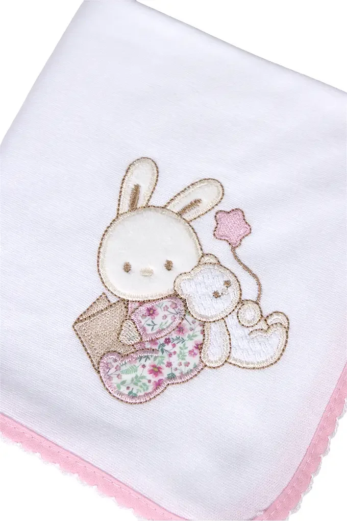 Fralda de Pano Coelho e Urso