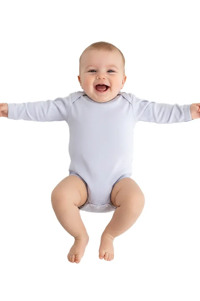 Body de cabeça colorido