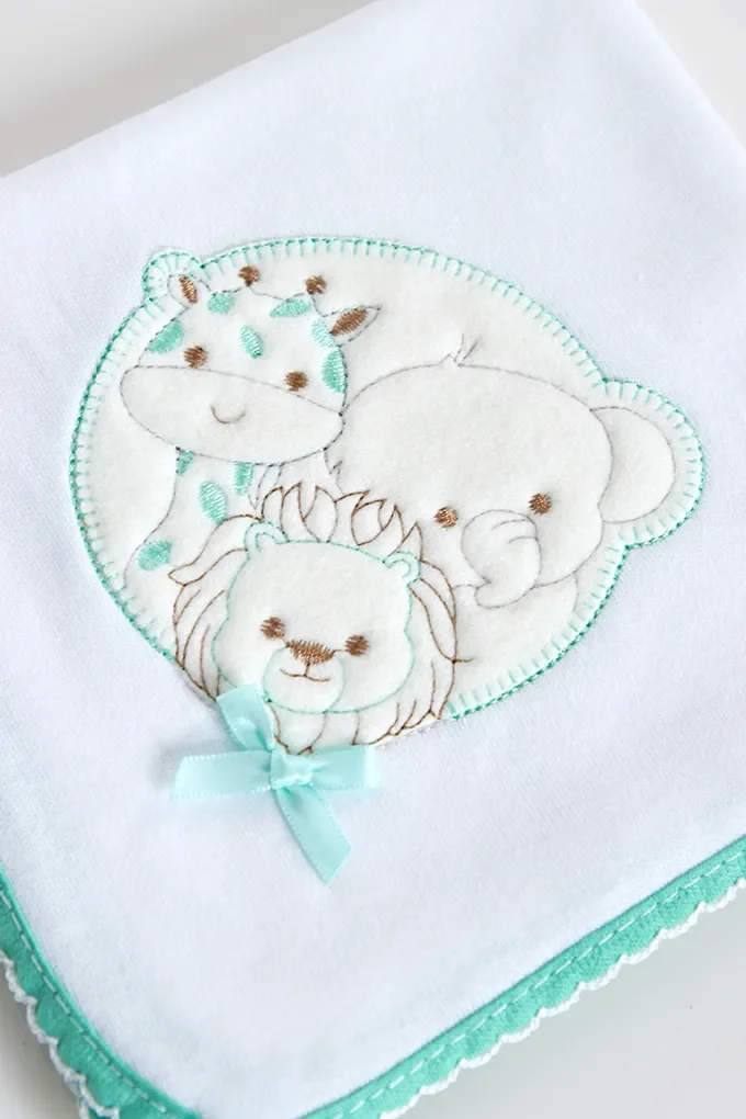 Fralda de Pano Animais da Selva