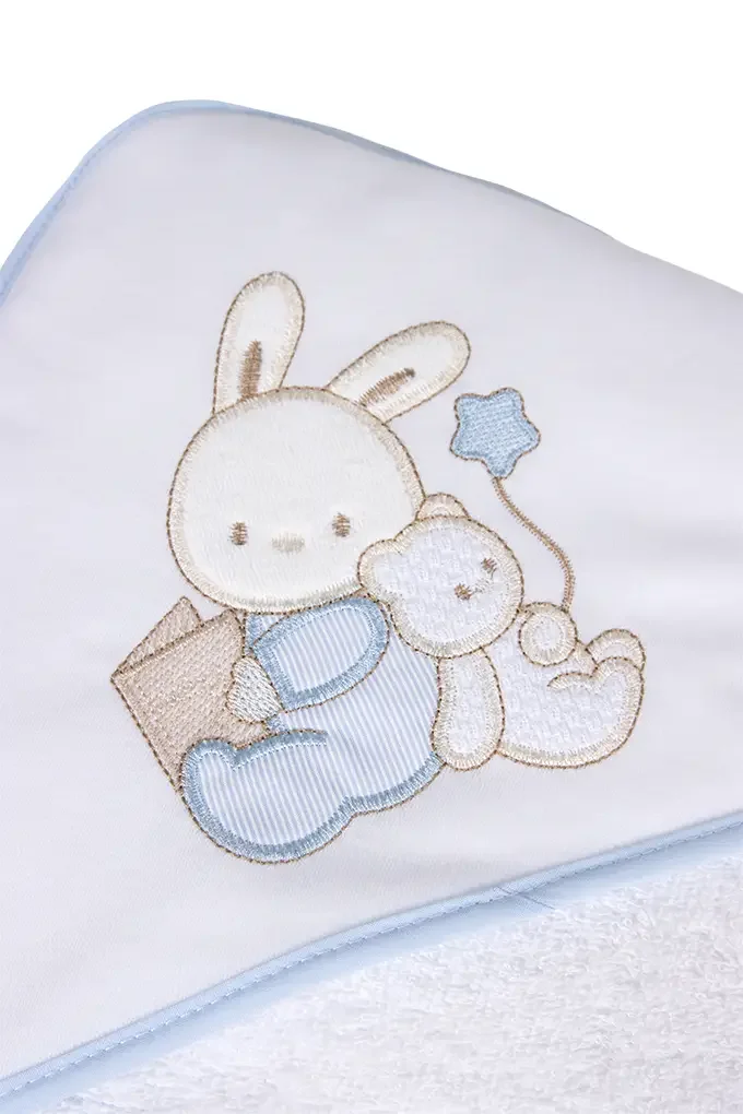 Toalha de Banho Coelho e Urso