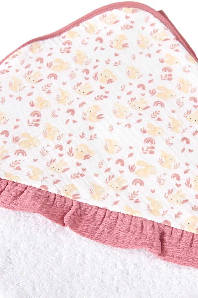 Toalha de Banho Musselina Estampada