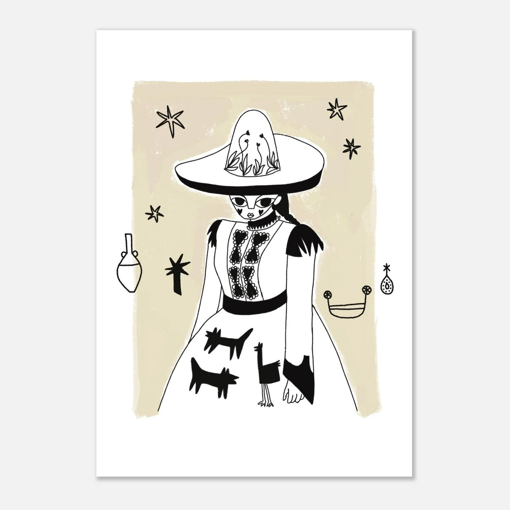 I Dare You - Matte Paper Poster