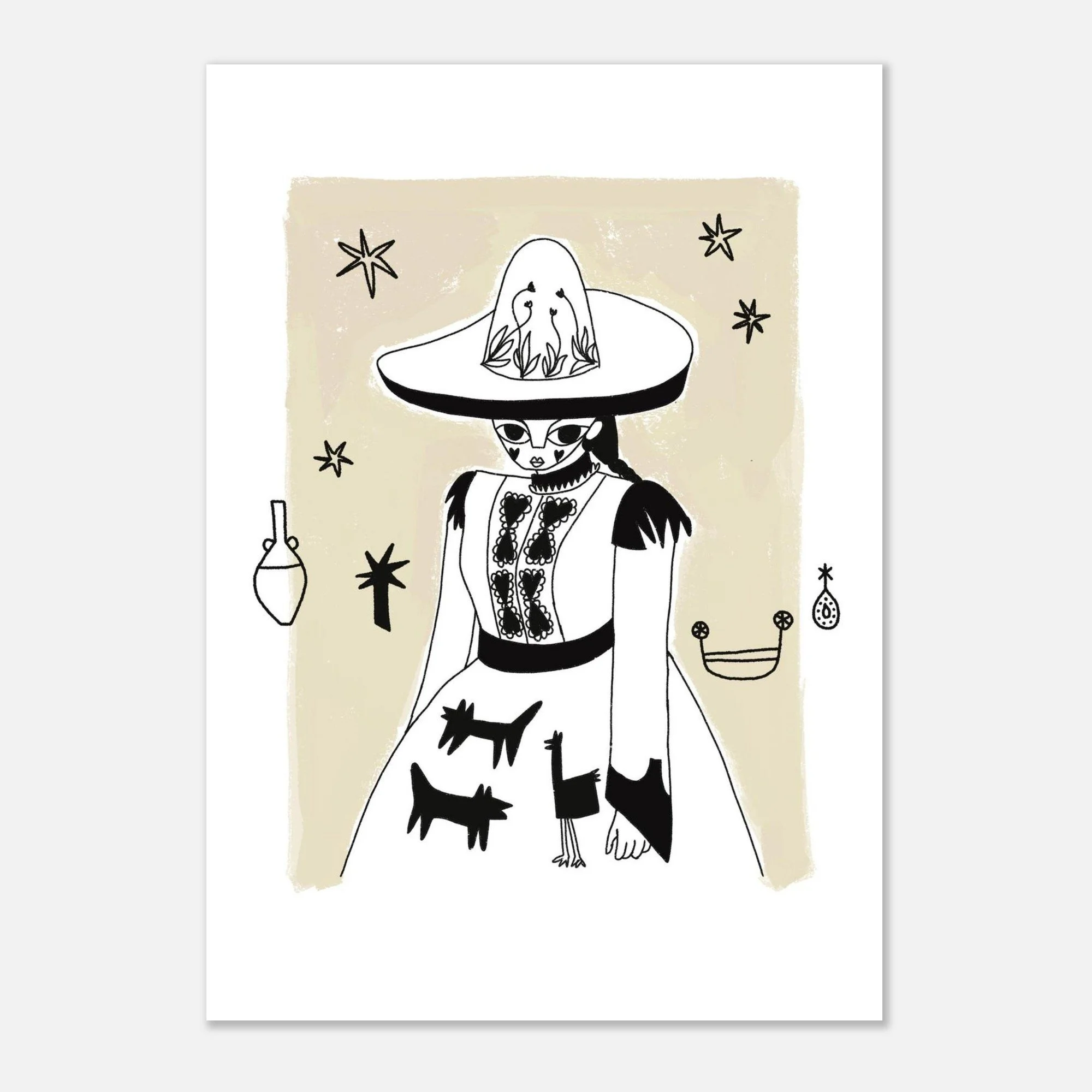 I Dare You - Matte Paper Poster