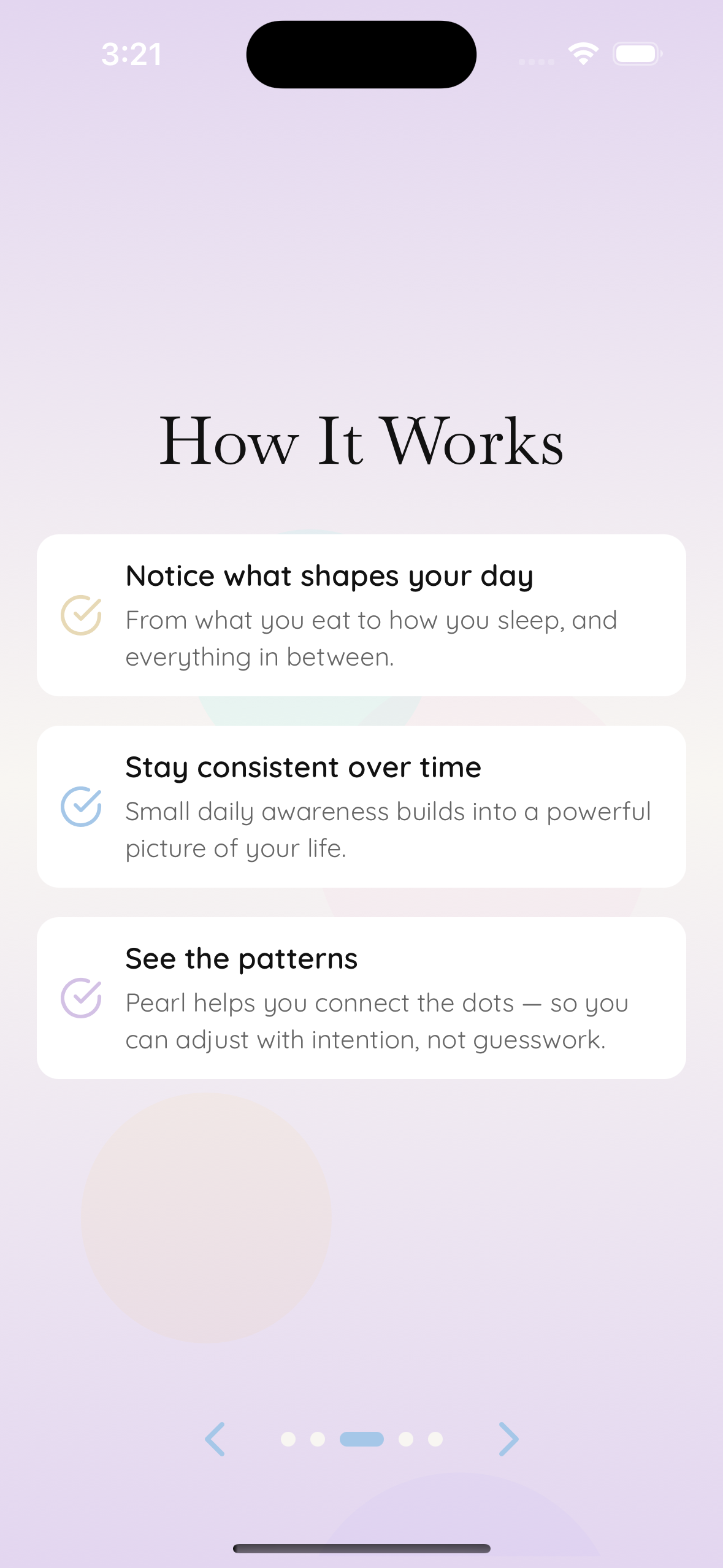 pearl app onboarding screenshot