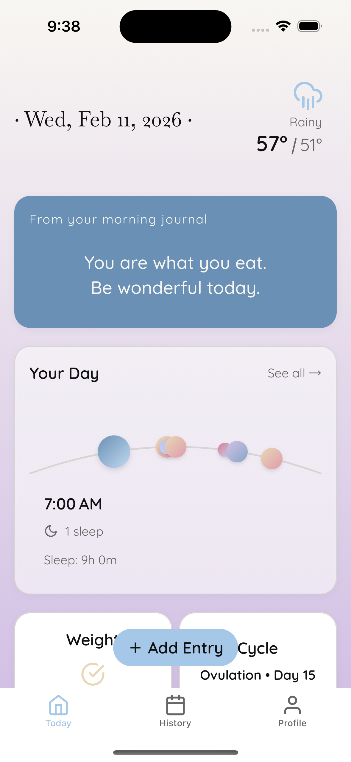 screenshot pearl home screen