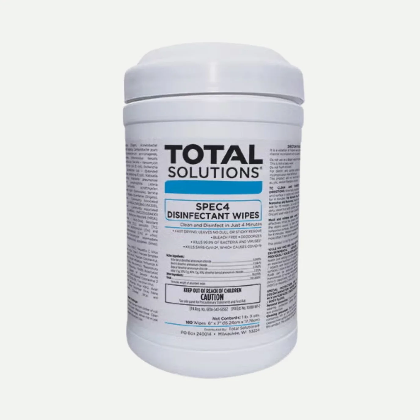 SPEC4 Disinfectant Wipes