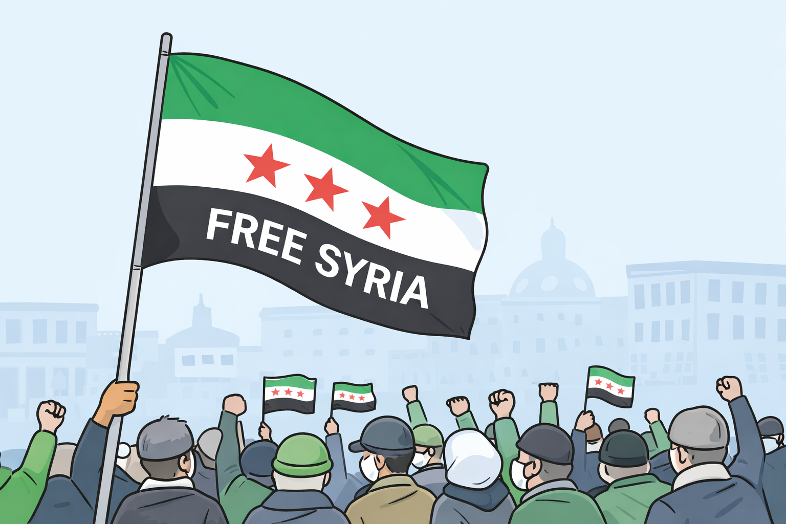 EU skal være en aktiv del af opbygningen af et nyt og demokratisk Syrien