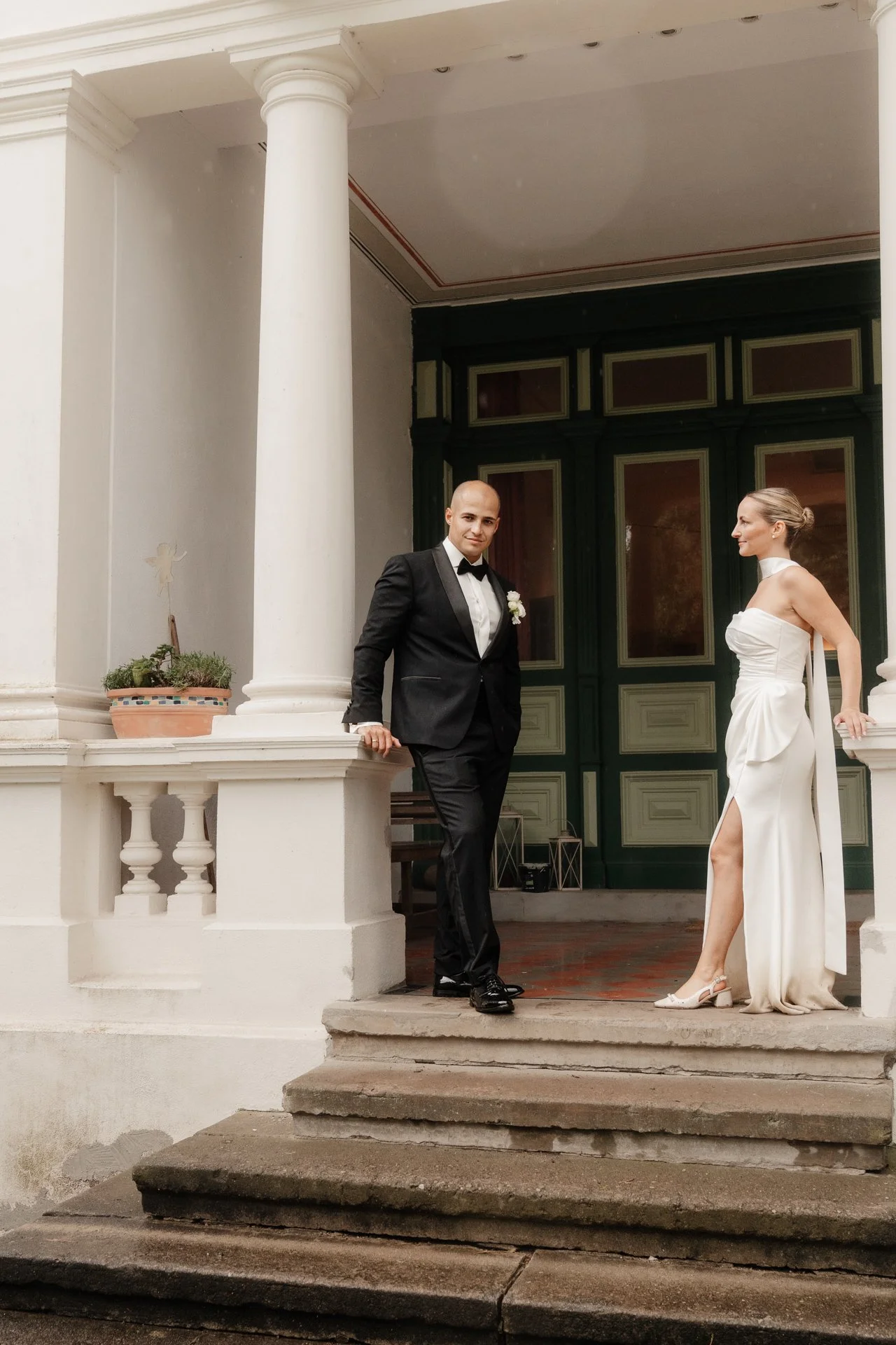 Braut und Bräutigam Shooting Hochzeit