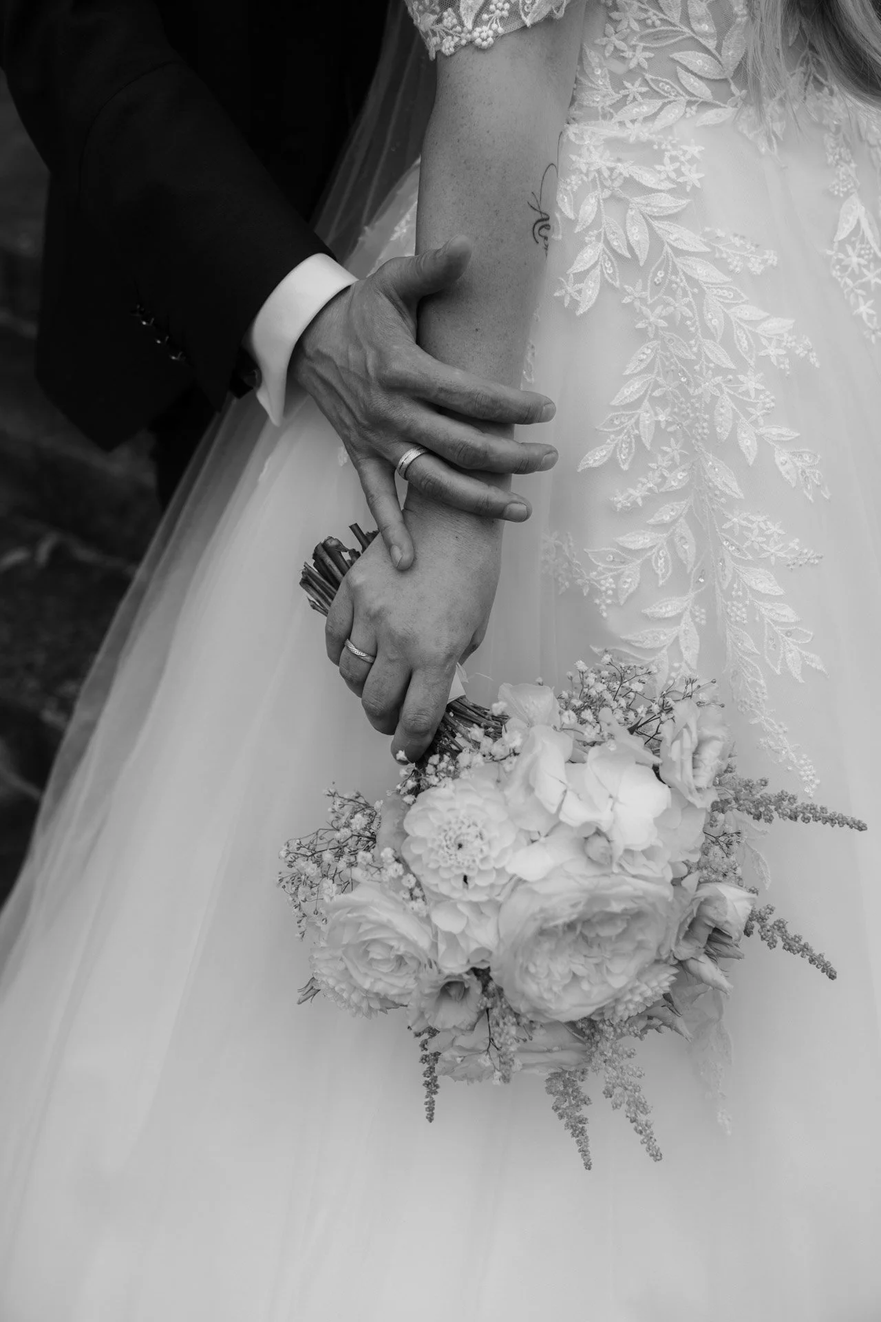 Detail Foto Brautstrauß