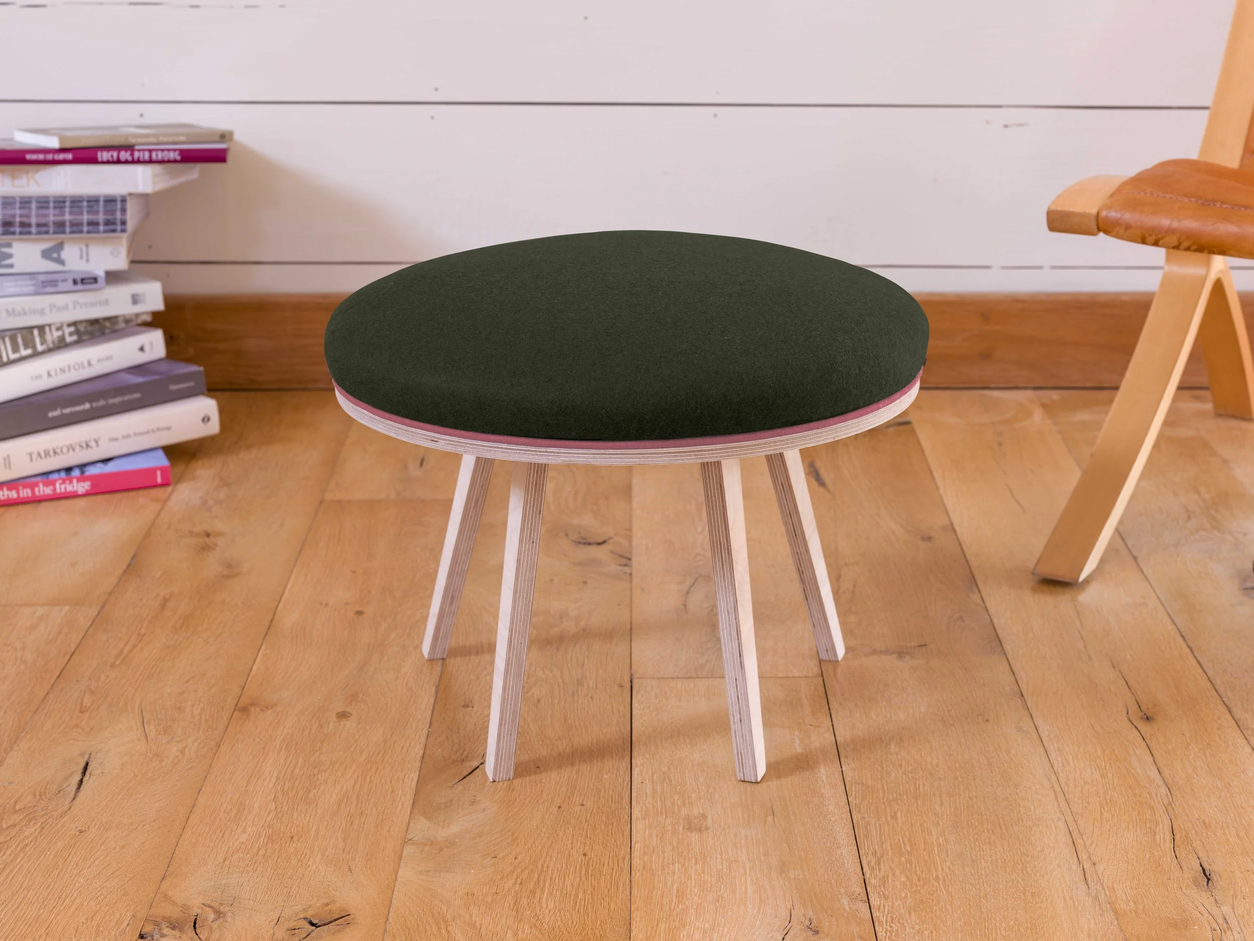 Willow Birch Frame Footstool