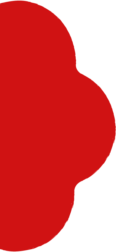 A stylized image of a red heart with a black background.