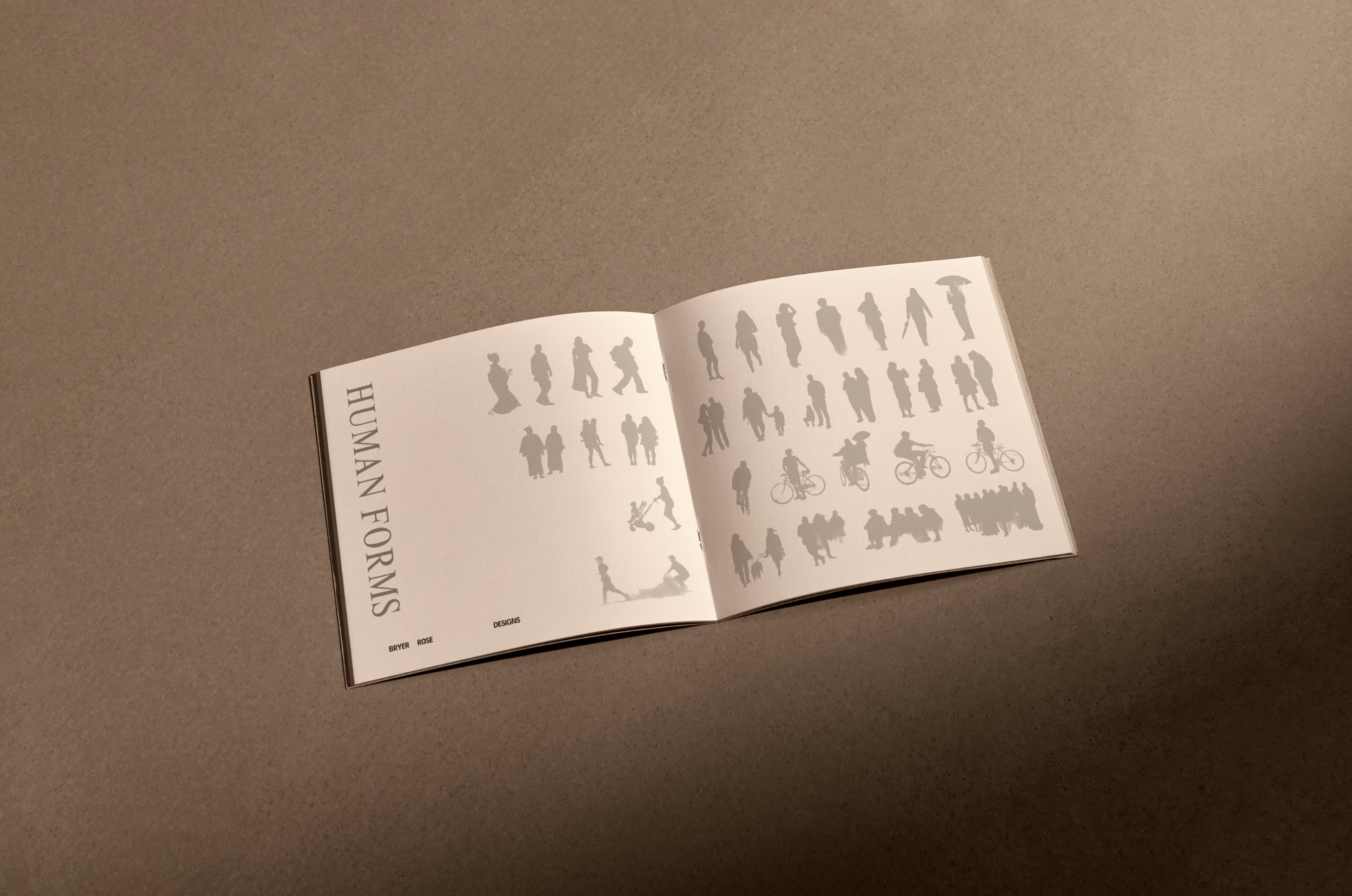 Architectural Human Form Silhouettes