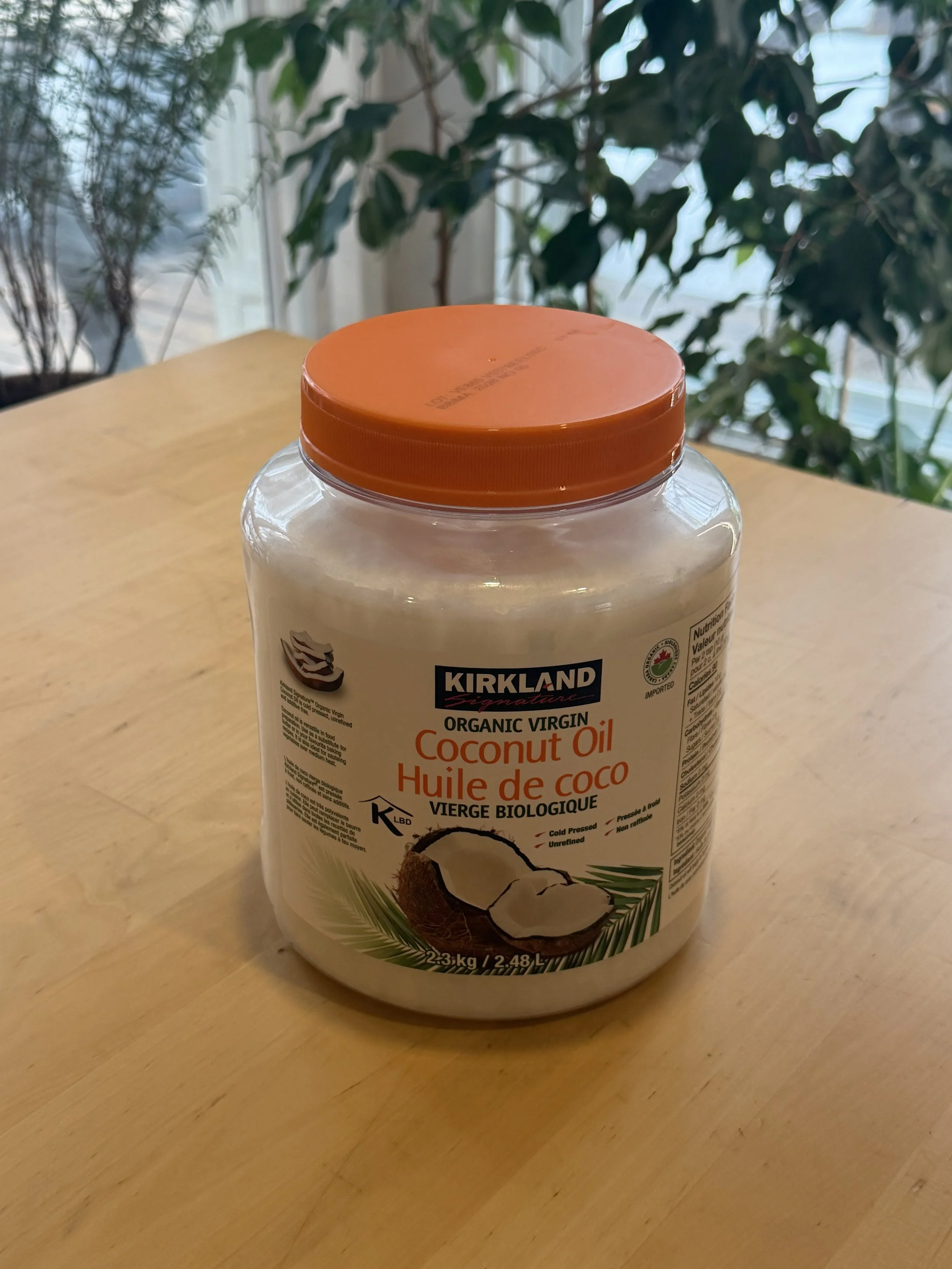 Huile de coco