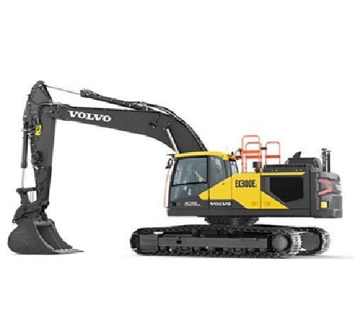 This 60,000-69,999 lbs. excavator, standard reach, offers outstanding strength and power for trench digging, construction and mining work. It features a 1,452 lb counterweight that increases the excavator's across-lifting capabilities and improves st