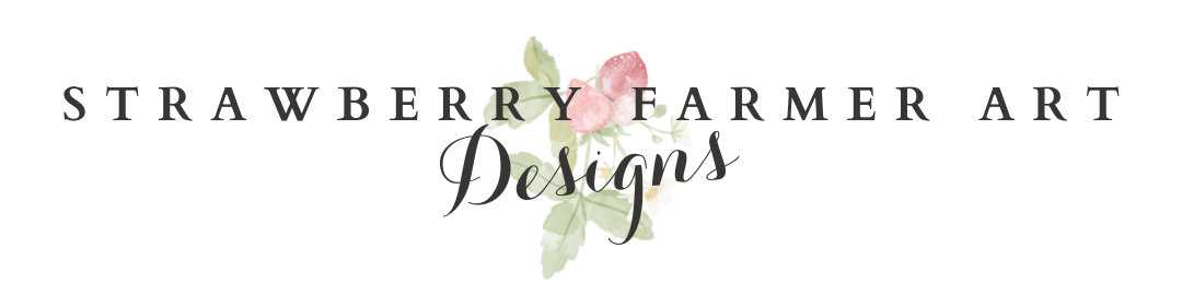 Strawberry Farmer Art