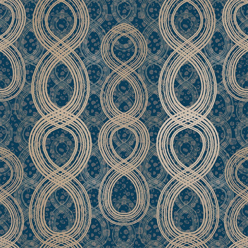 Majestic Ovals Navy — SFA25095